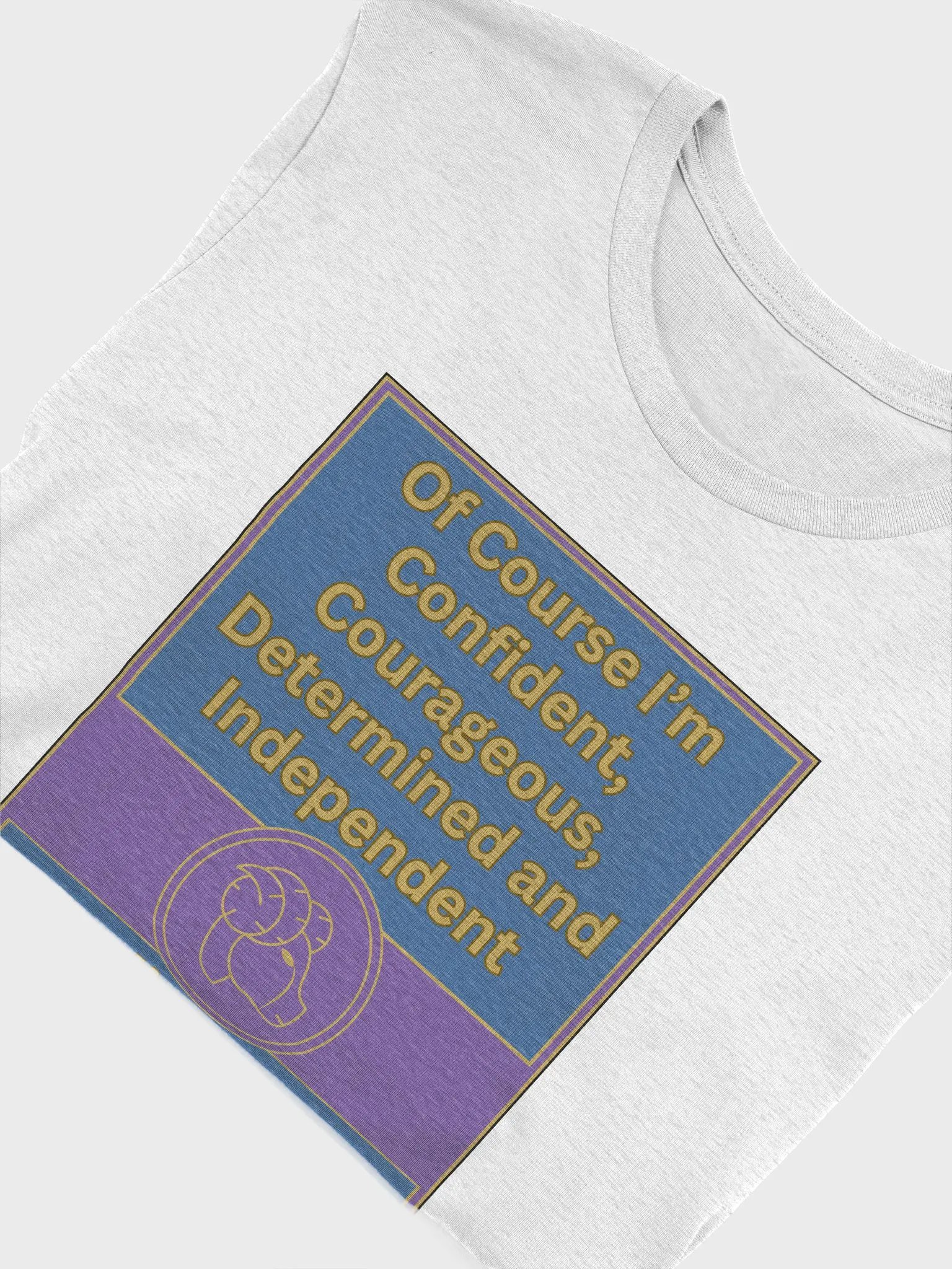 Of Course I’m Aries Zodiac Sign T-Shirt, Zodiac Sign Vibes T-Shirt, Aries T-Shirt, Astrological T-shirt product image (4)