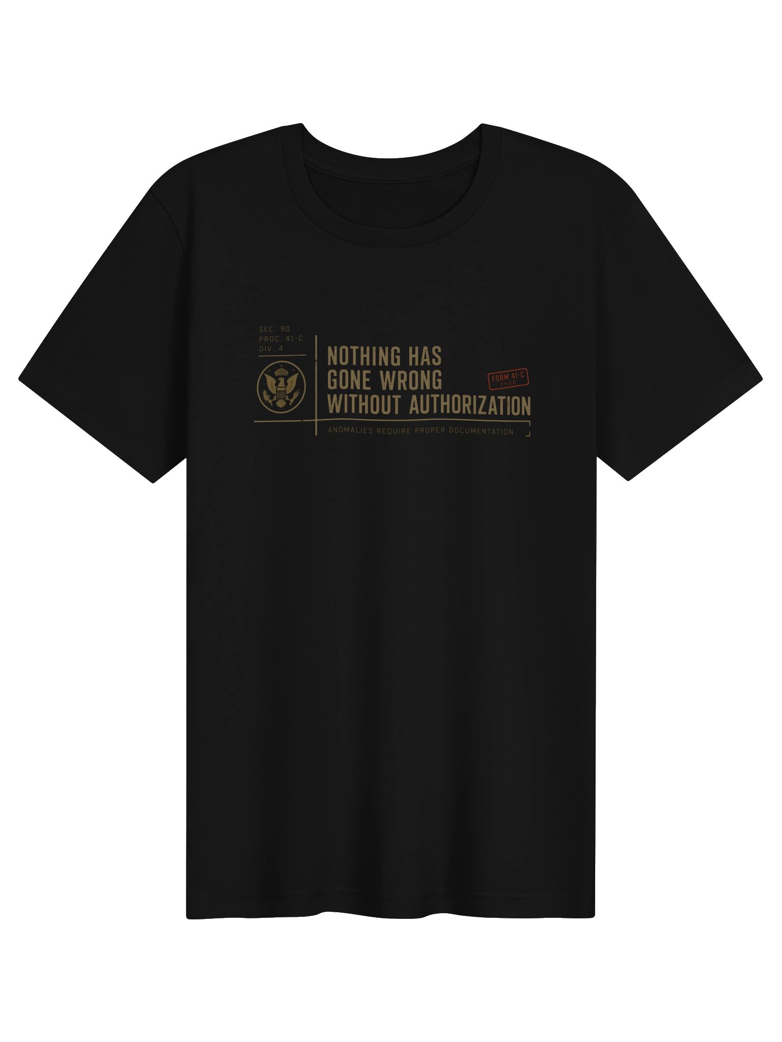 Nothing has gone wrong without authorization product image (1)