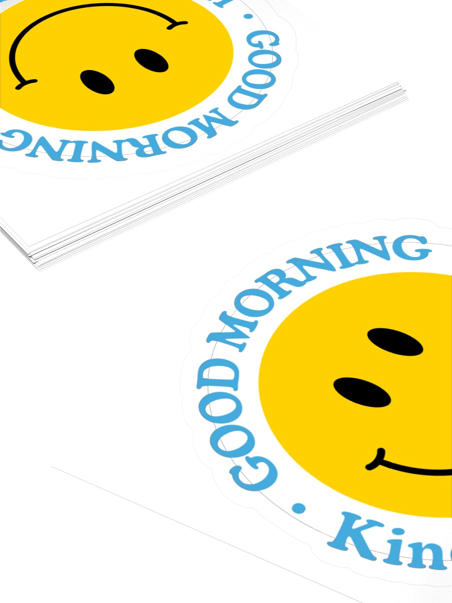 Good Morning - Kindness is contagious - Sticker product image (4)