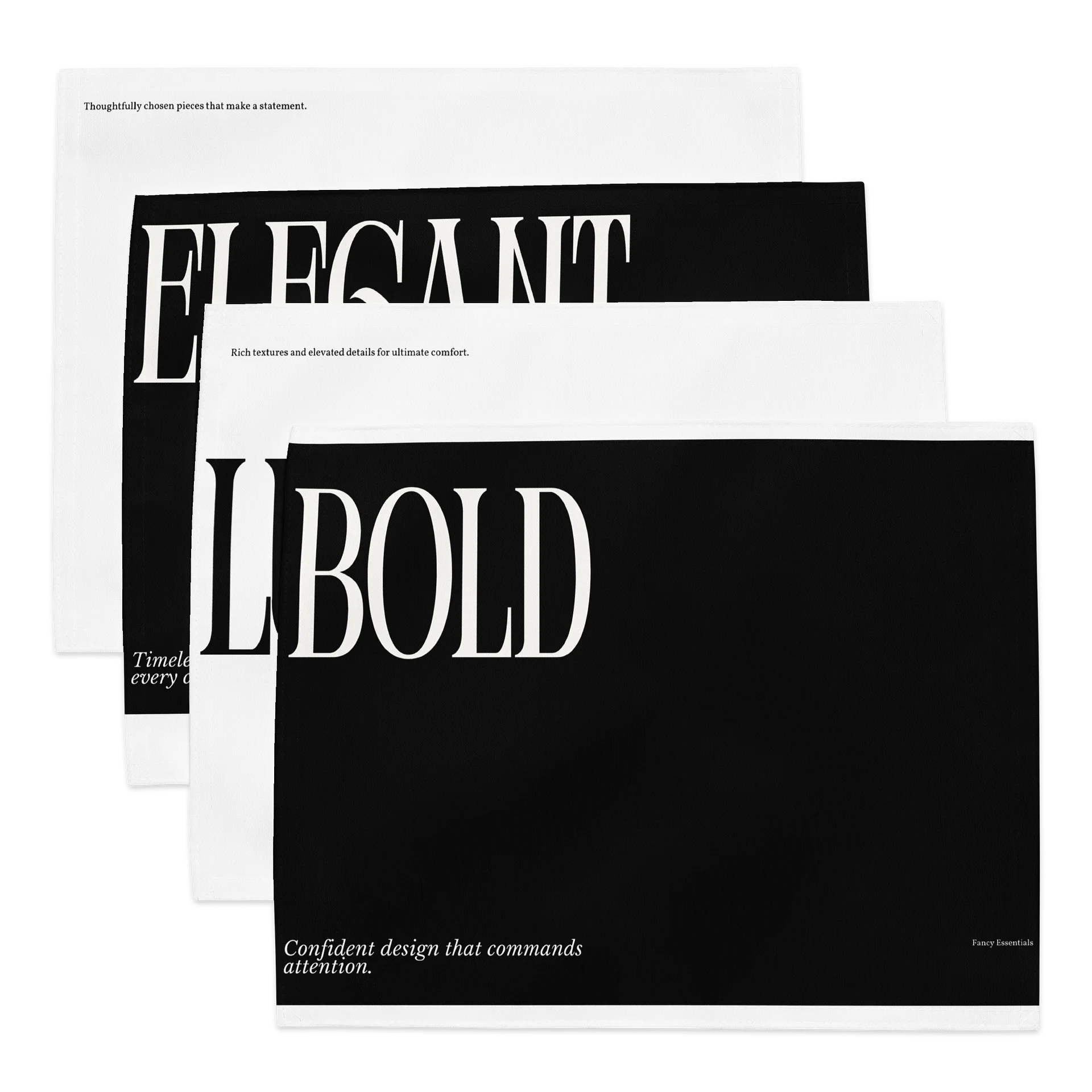 BOLD Confident Design Placemat Set product image (1)