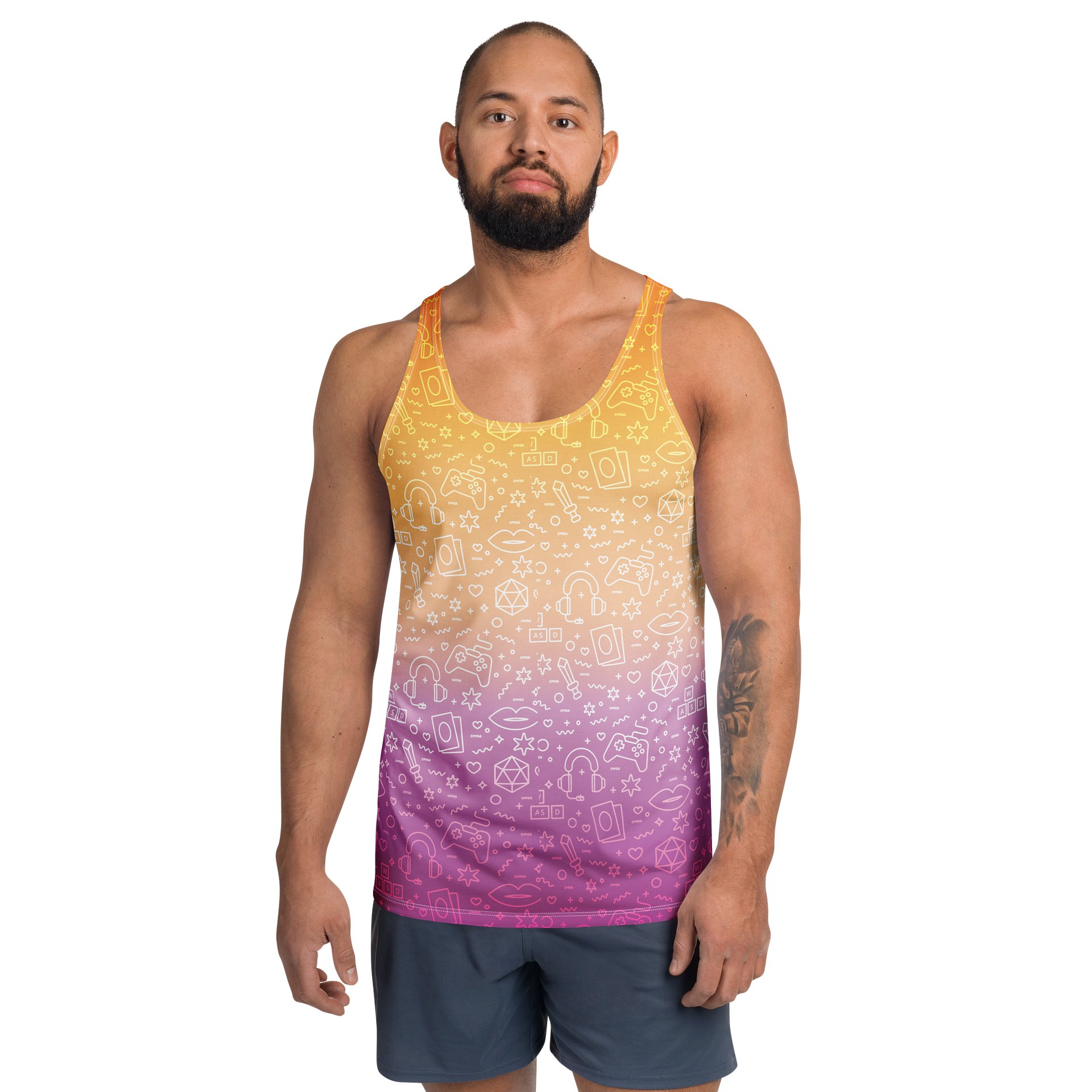 Lesbian Tank ❤️🤍🩷 product image (1)