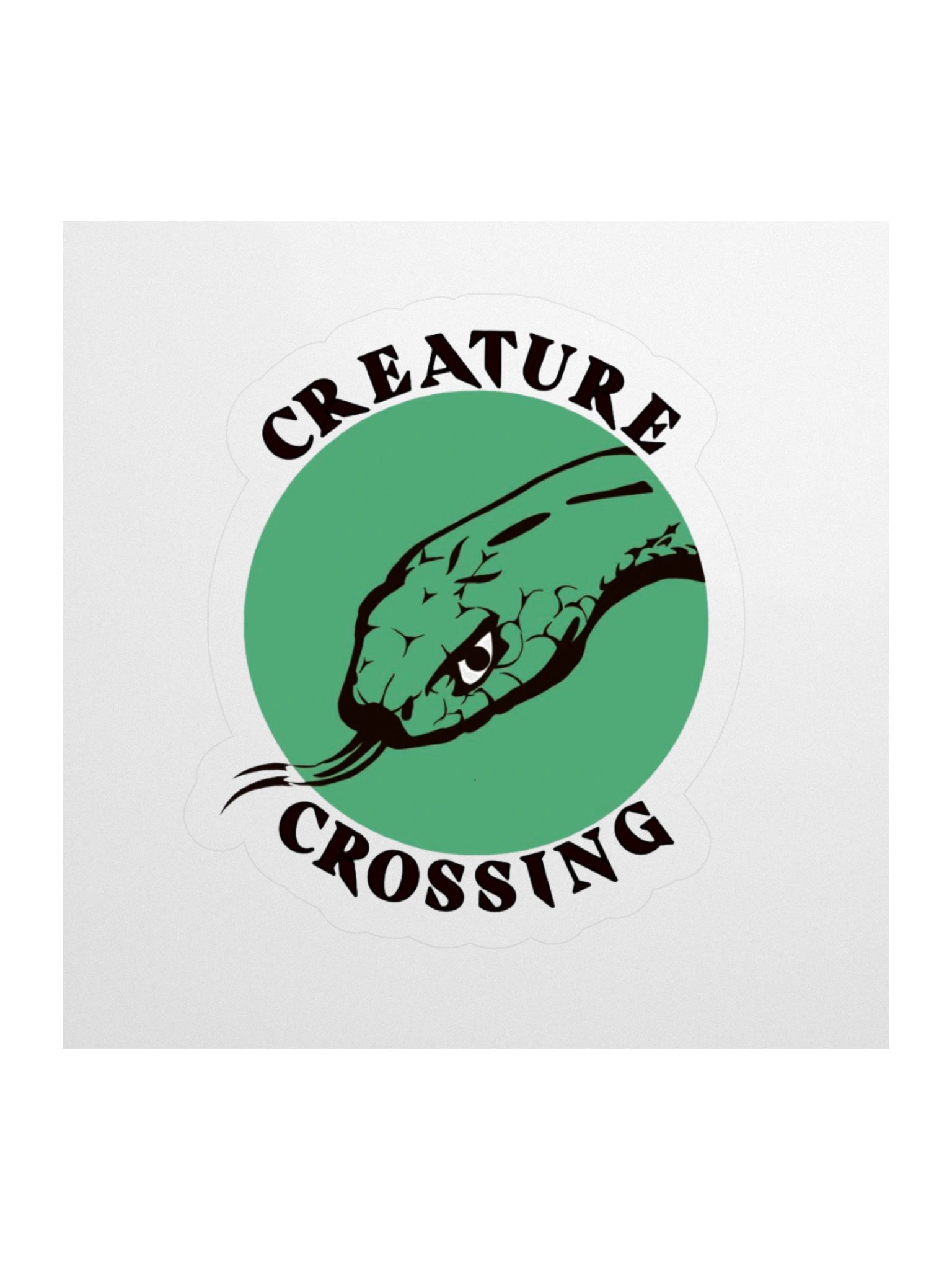 Creature Crossing logo sticker product image (3)