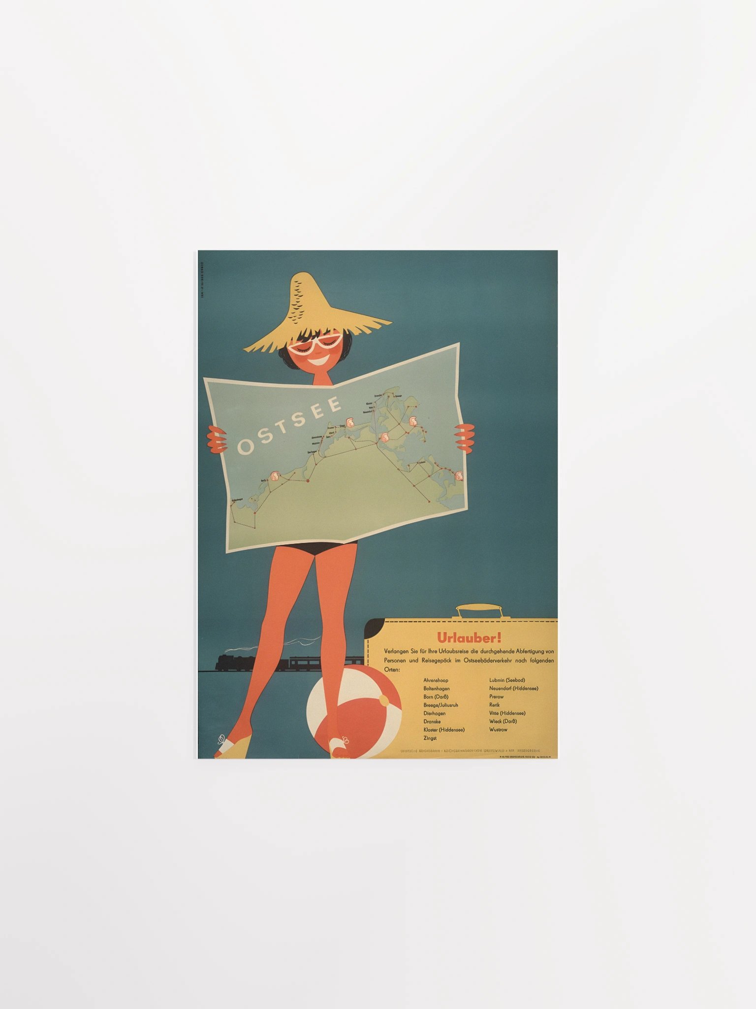 OSTSEE TOURIST POSTER product image (1)