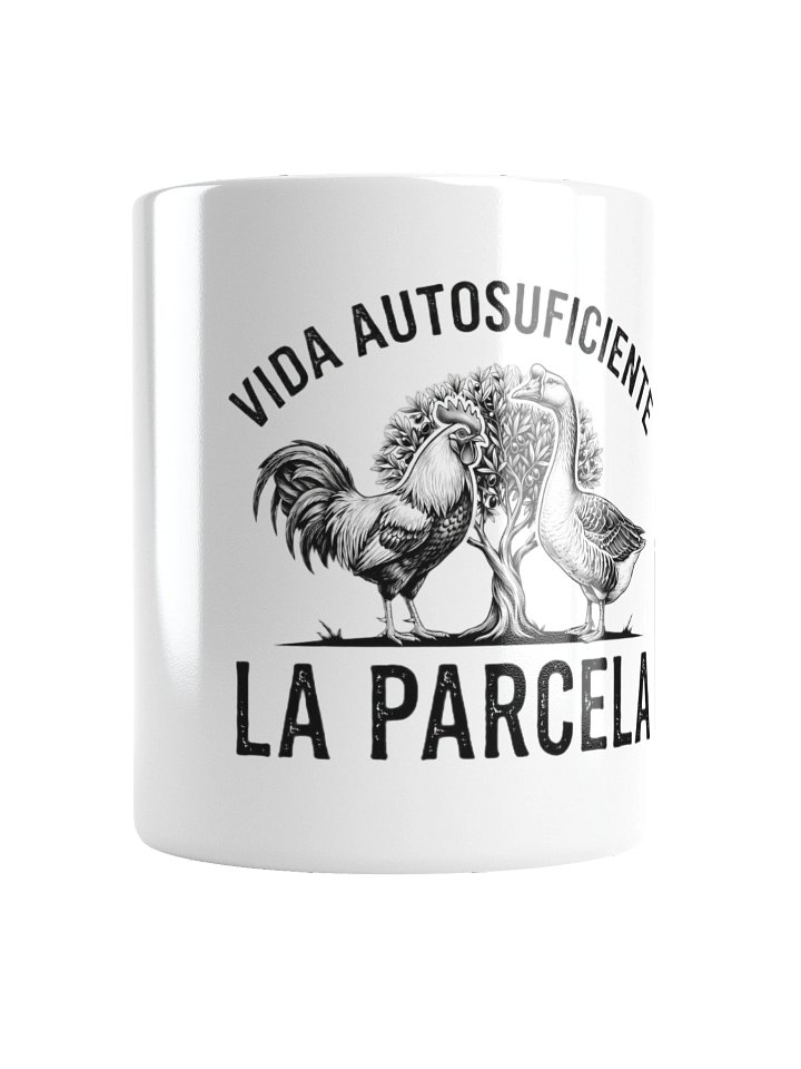 Taza blanca "Vida autosuficiente" product image (5)