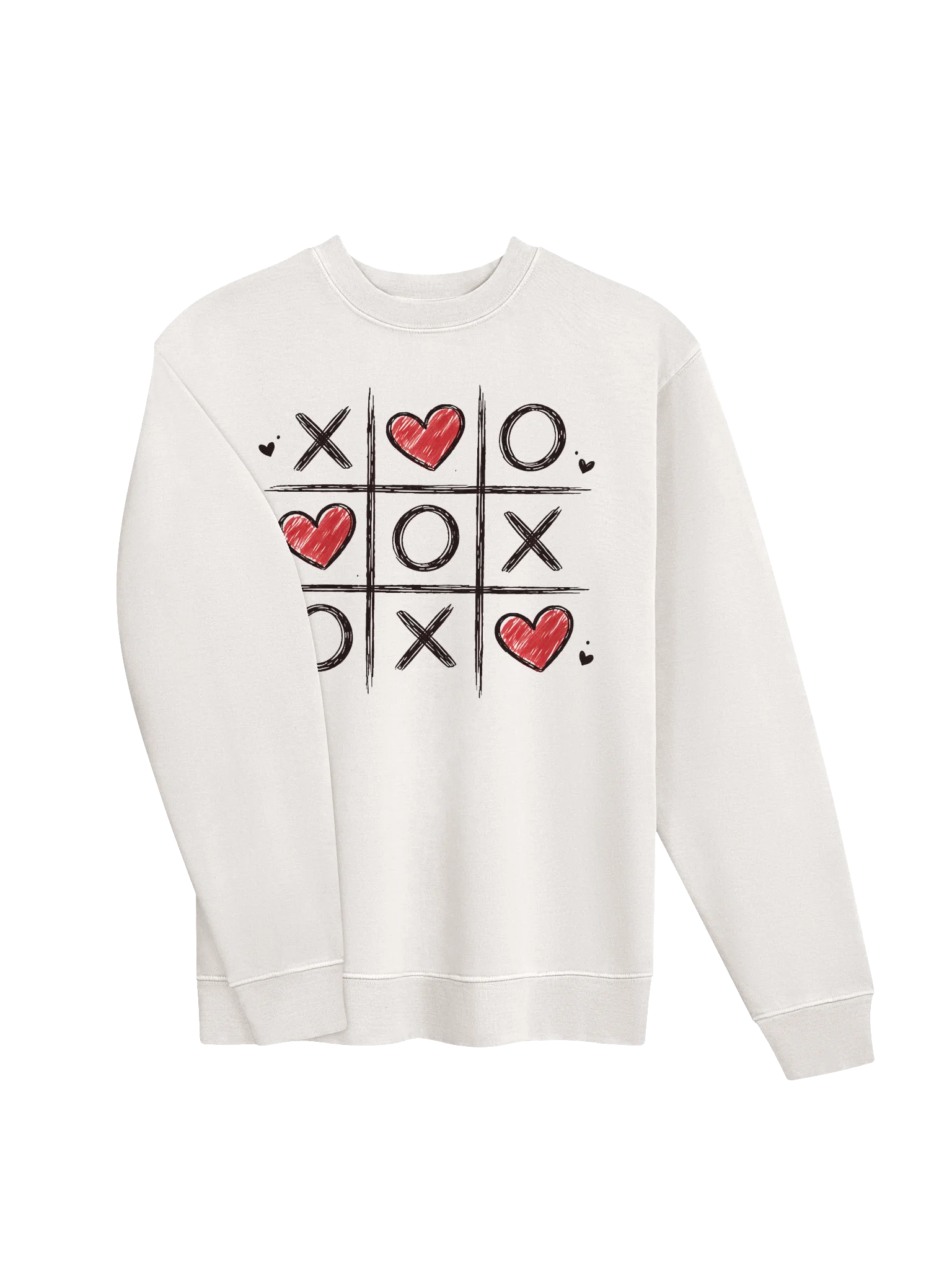 XOXO Tic-Tac-Toe Pigment-Dyed Crewneck Sweatshirt product image (19)