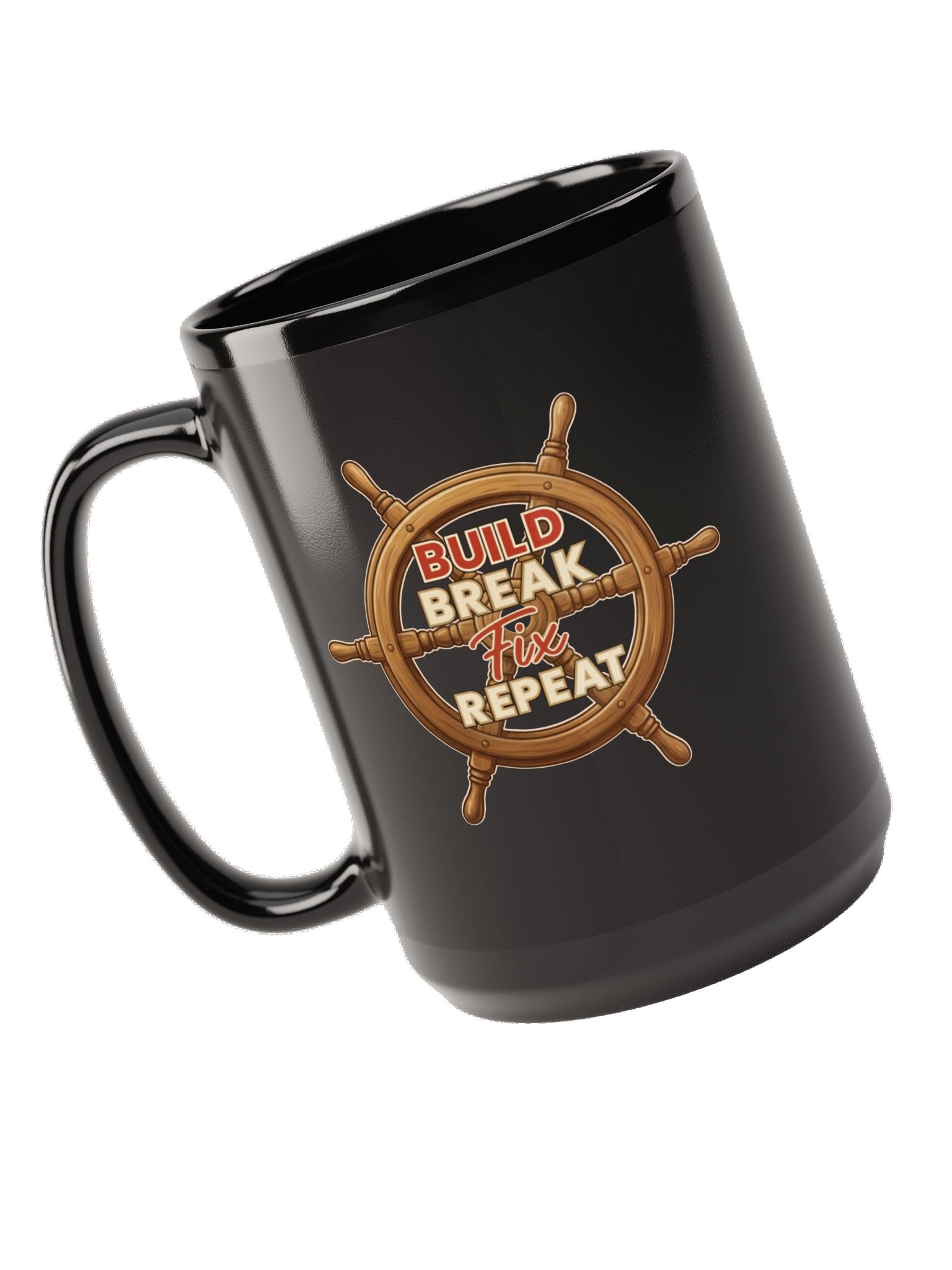 Build. Break. Fix. Repeat. Mug - 15 oz product image (5)