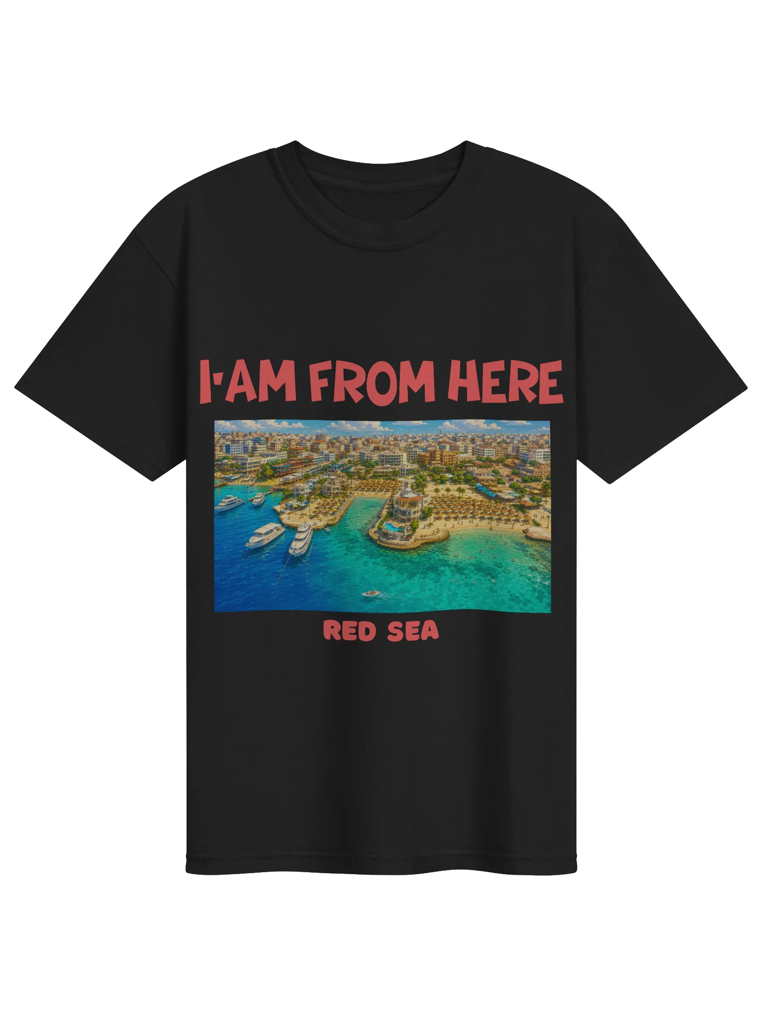 Red Sea T-Shirt (Heavyweight Fabric) product image (1)