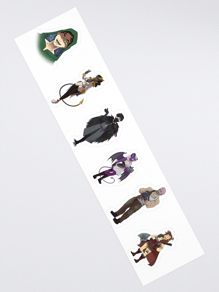 The Maelhaven Five (Patent Pending) Sticker Sheet product image (2)