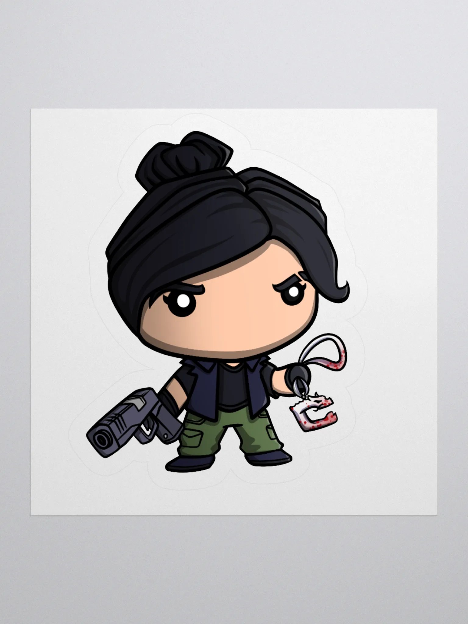 Jessi Adler Chibi Sticker product image (3)