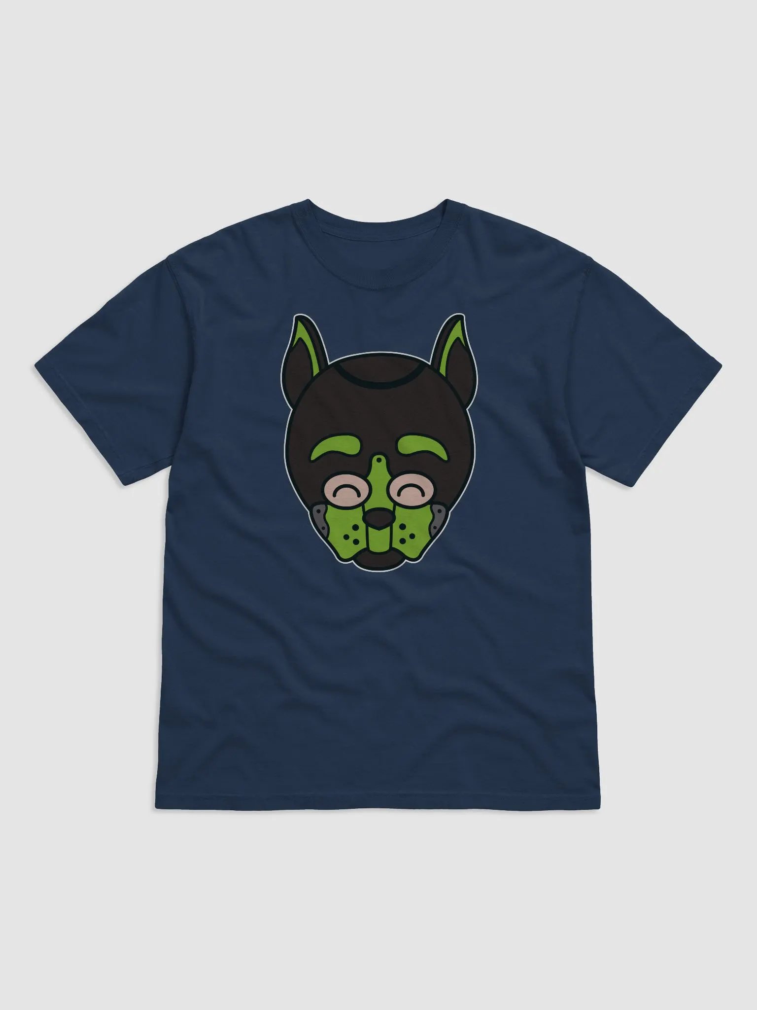 The 'pup hood color splash' T-Shirt - Lime product image (1)