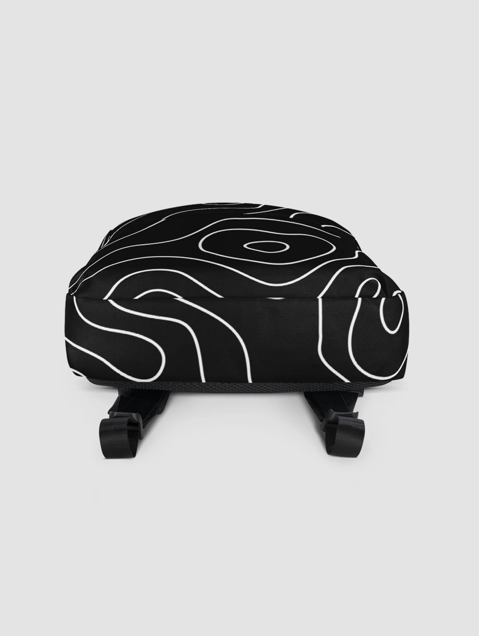 6ix Squad Backpack - Black & White Topography product image (3)
