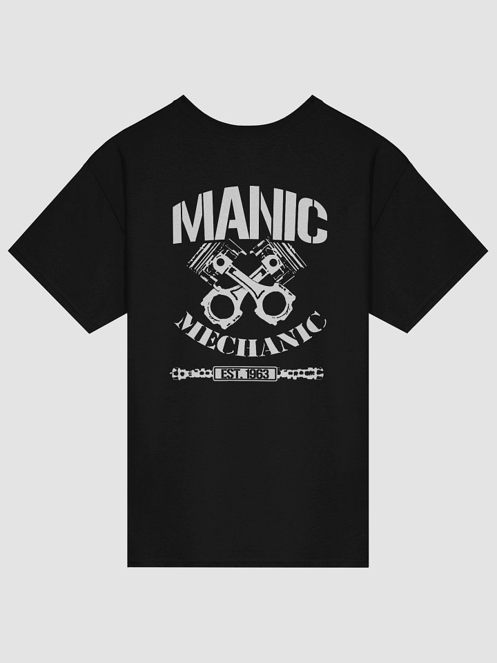 Manic Mechanic Logo Print Crew T-Shirt product image (2)