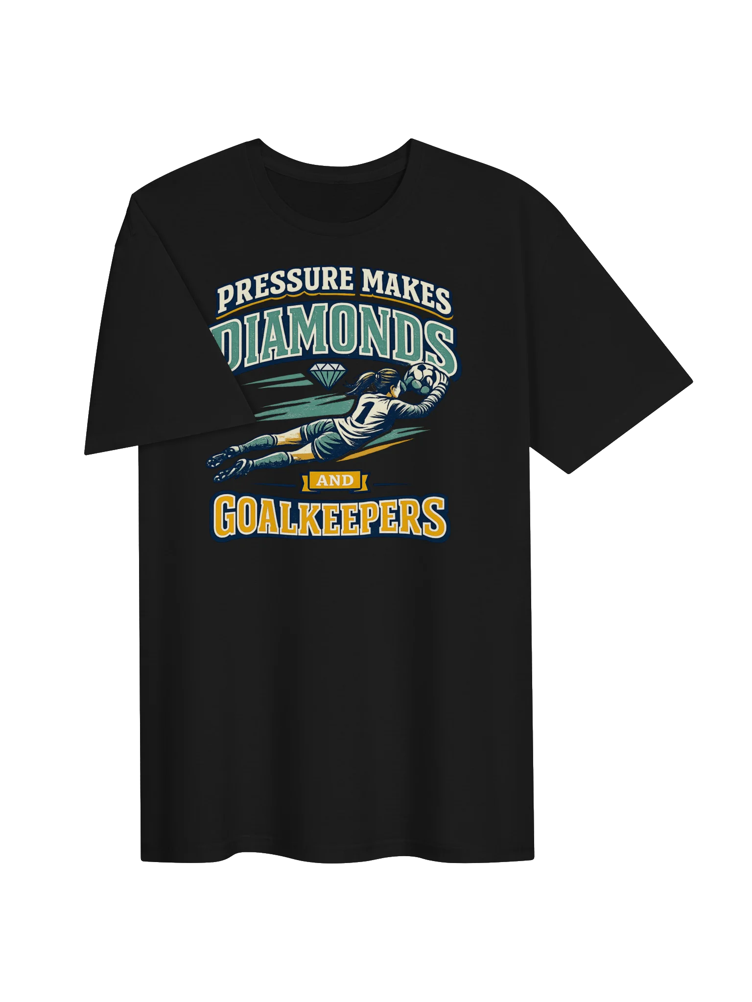 Pressure Makes Diamonds Goalkeeper Tee product image (3)