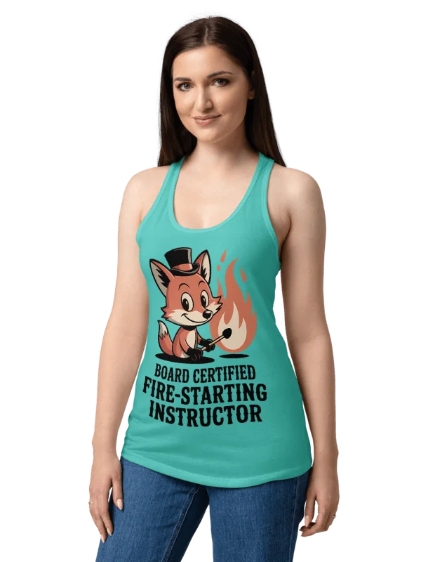 Board Certified Fire-Starting Instructor Manifestor Tank Top product image (1)