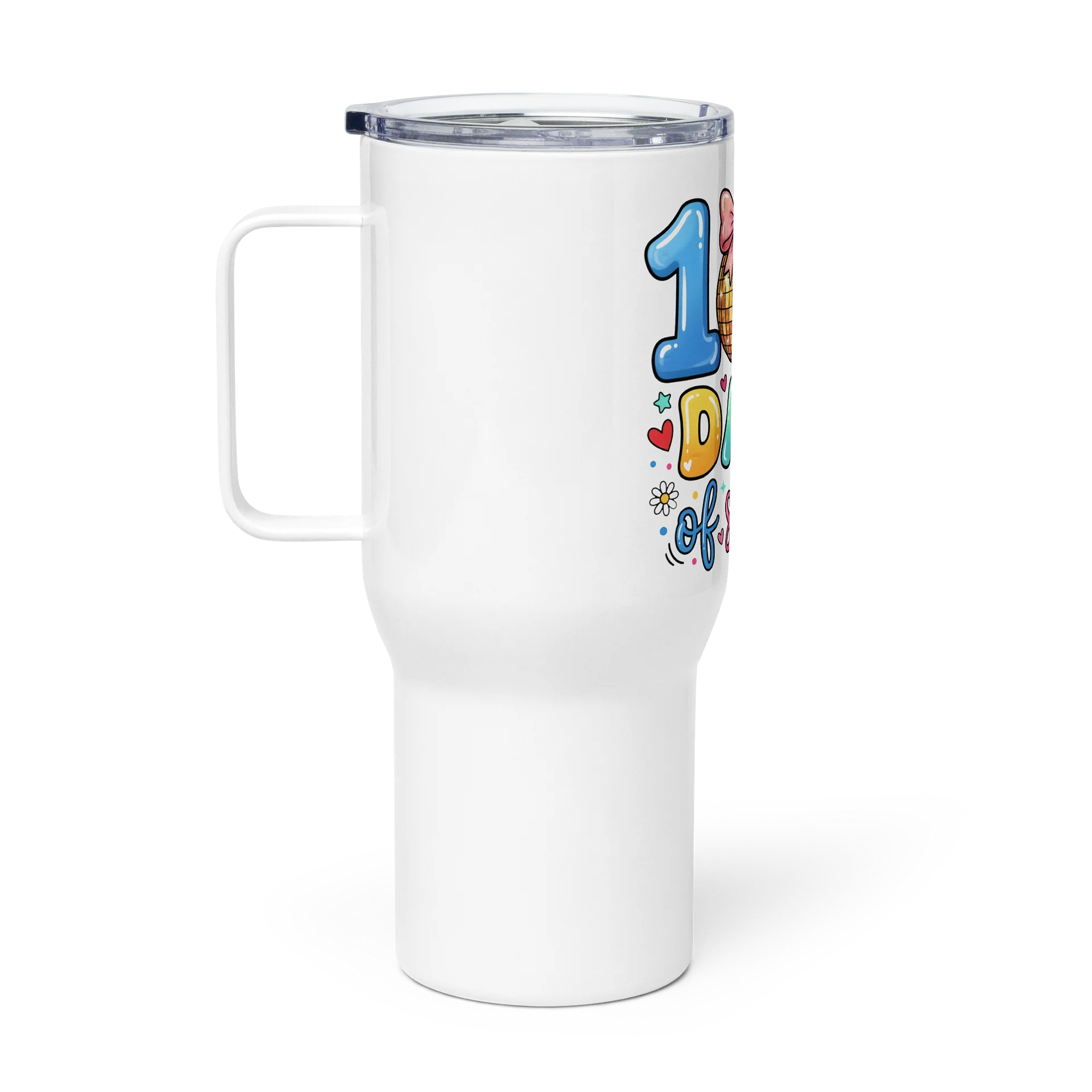 100 Days of School Celebration Travel Mug product image (2)