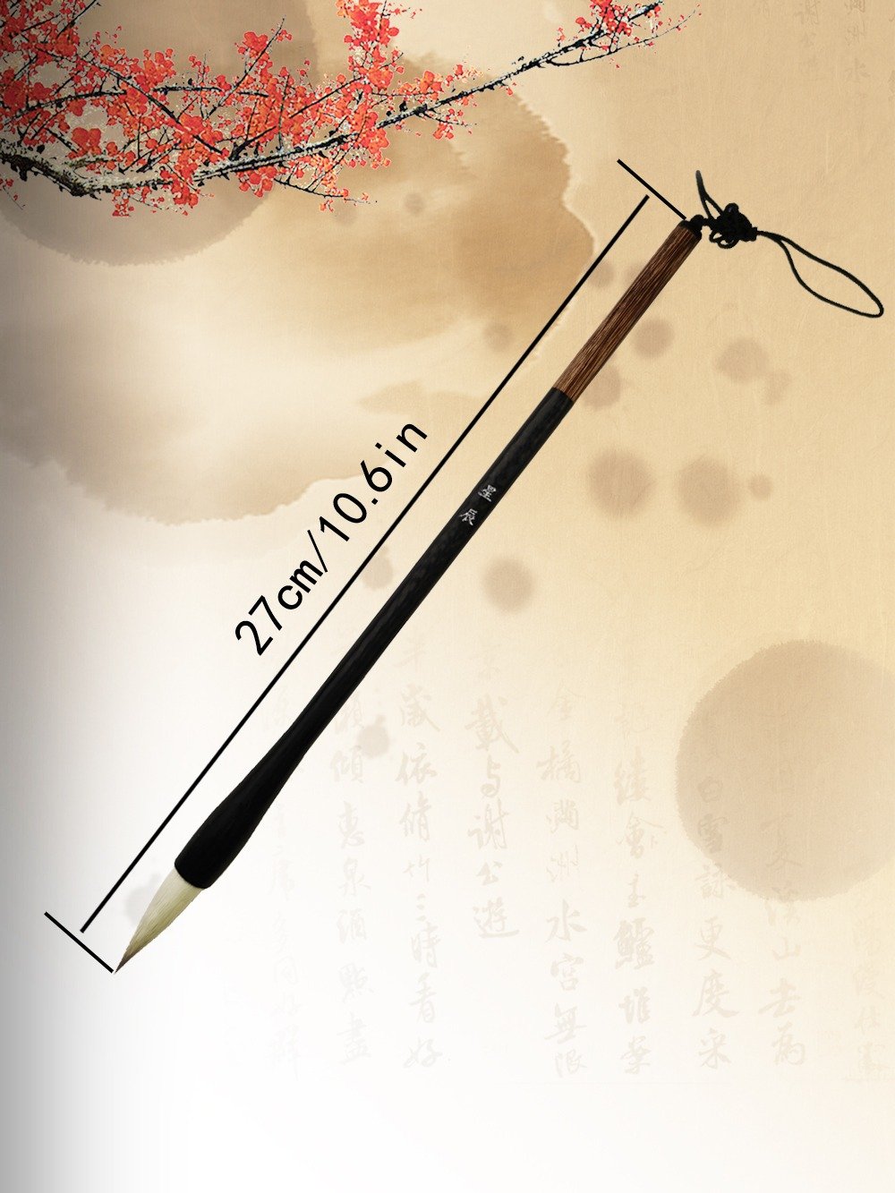 臺北發貨臺灣本島一到兩日達 北斗文創同款毛筆【星辰】超強聚鋒兼毫中楷毛筆 楷書隸書行書草書篆書五體通用 product image (1)