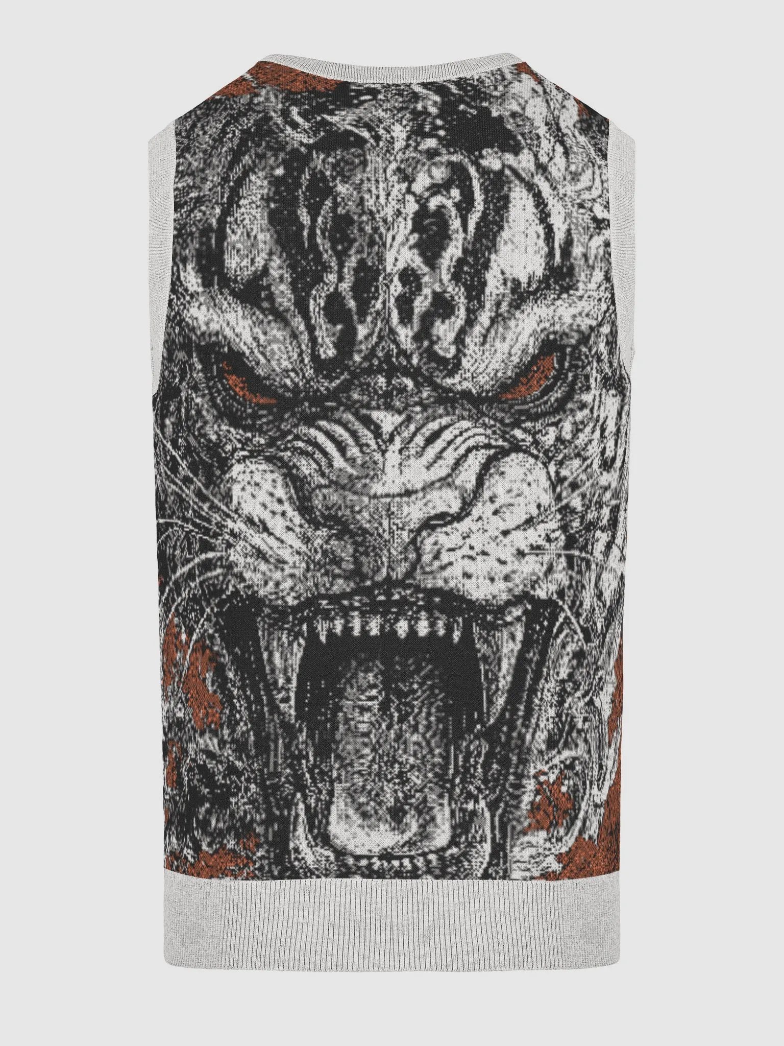 Roaring Tiger III Knitted V-Neck Vest product image (18)