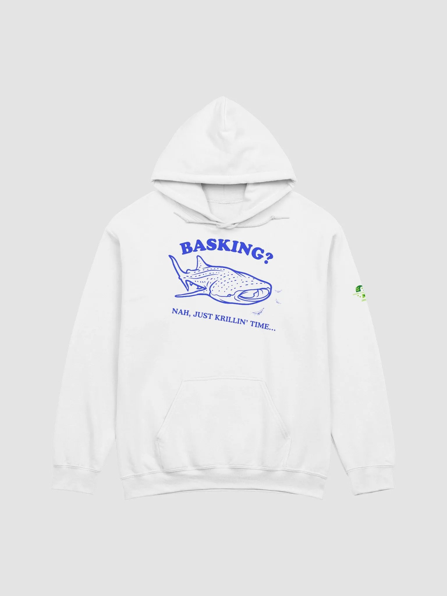 Basking? - Nah Just Krillin' Time Whale Shark and Krill Hoodie product image (7)
