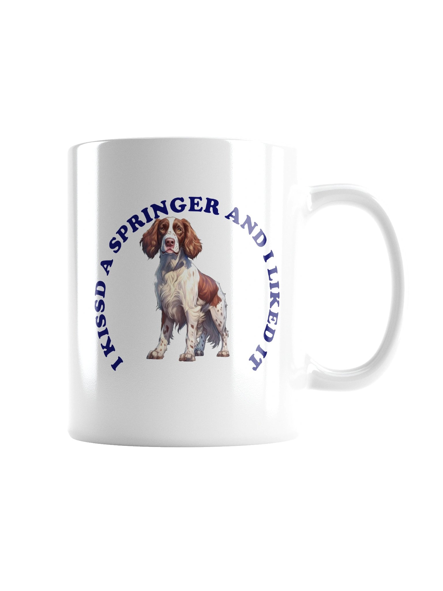 I Kissed a Springer Spaniel, Mug product image (4)