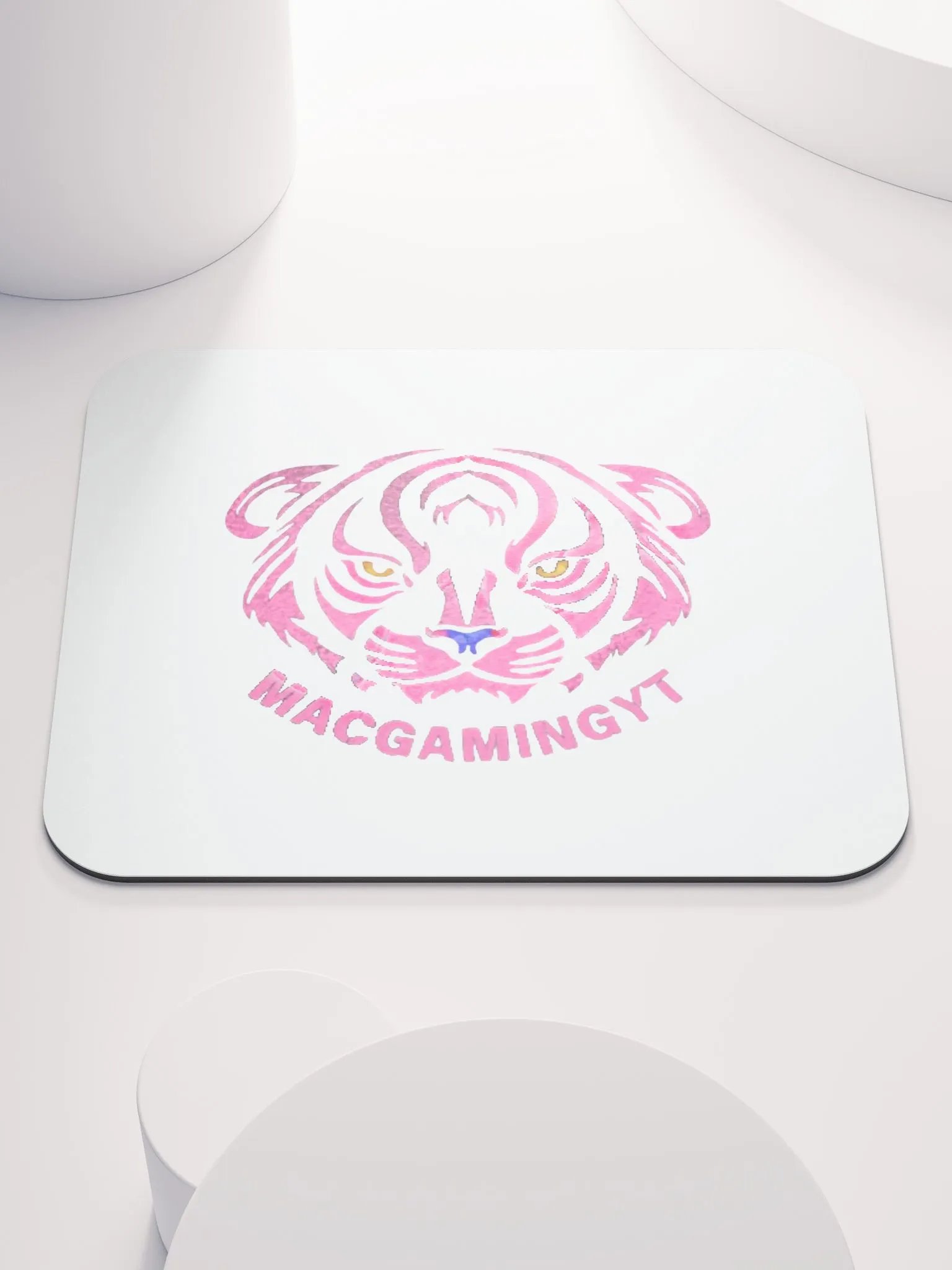 Hot Pink Macgamingyt Classic Mouse Pad product image (1)