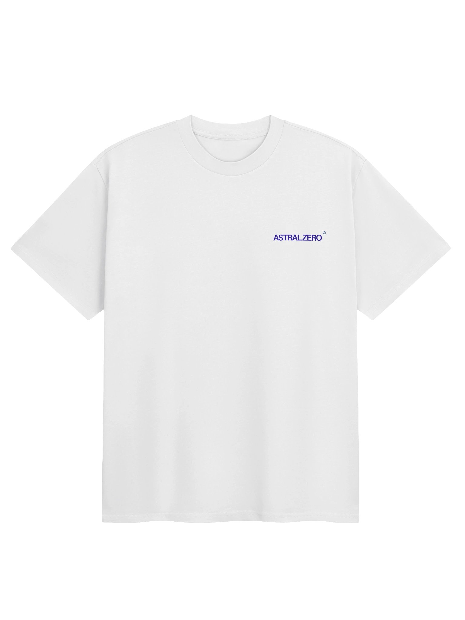 MAGLIA BIANCA CON LOGO ASTRAL ZERO product image (1)