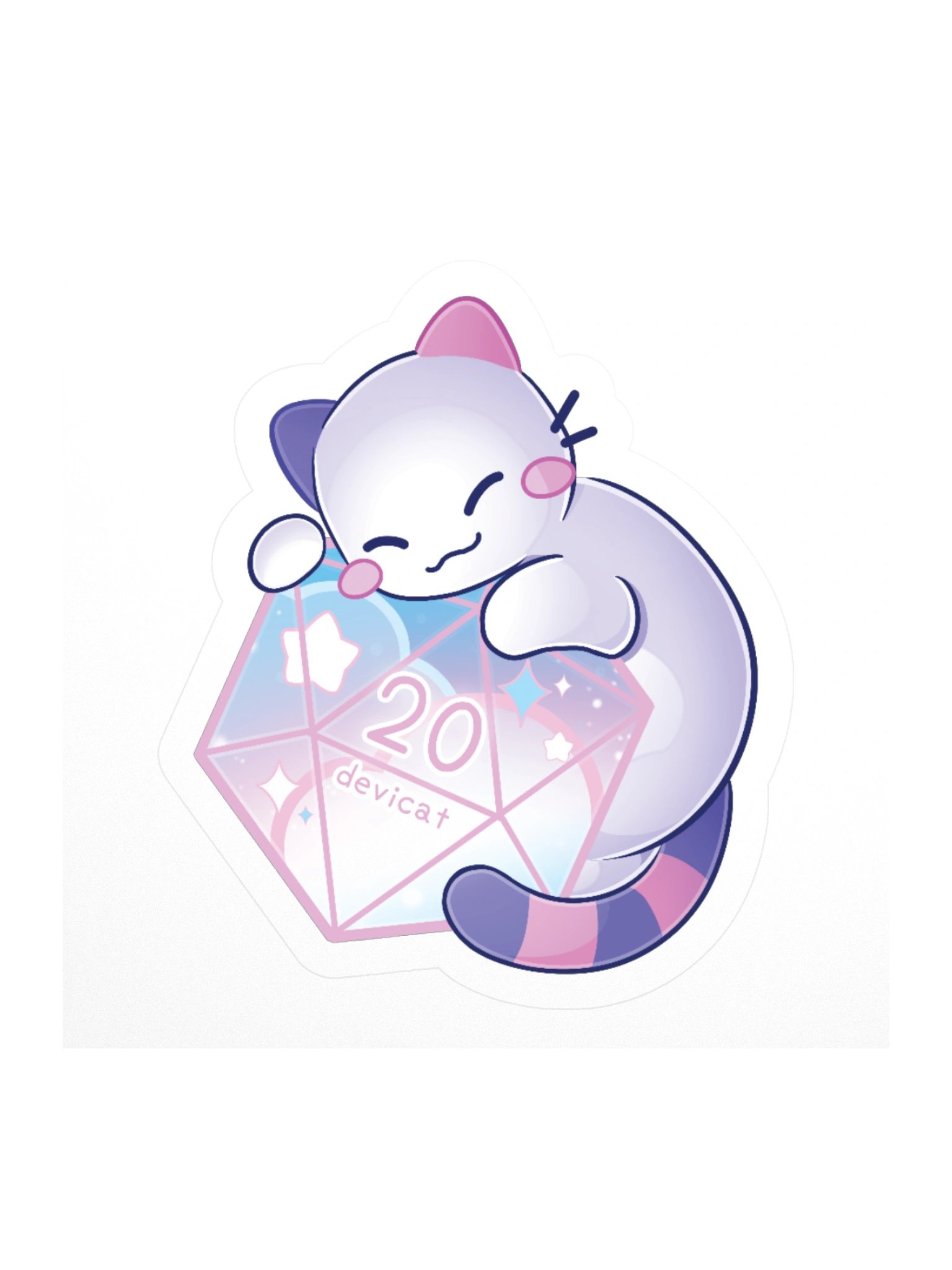 CandiCat D20 2026 Sticker product image (2)