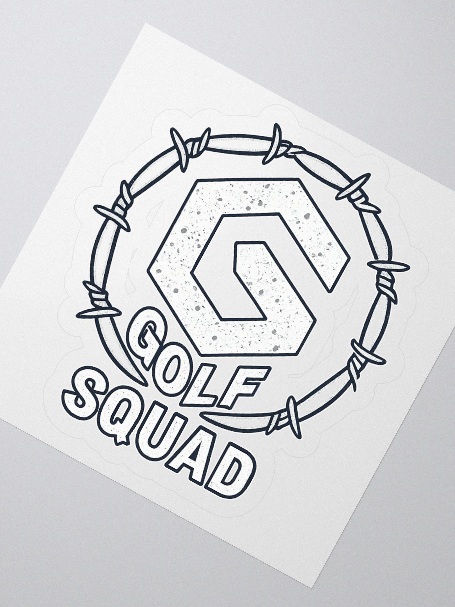 Golf Squad Resistance Emblem Vinyl Sticker product image (6)