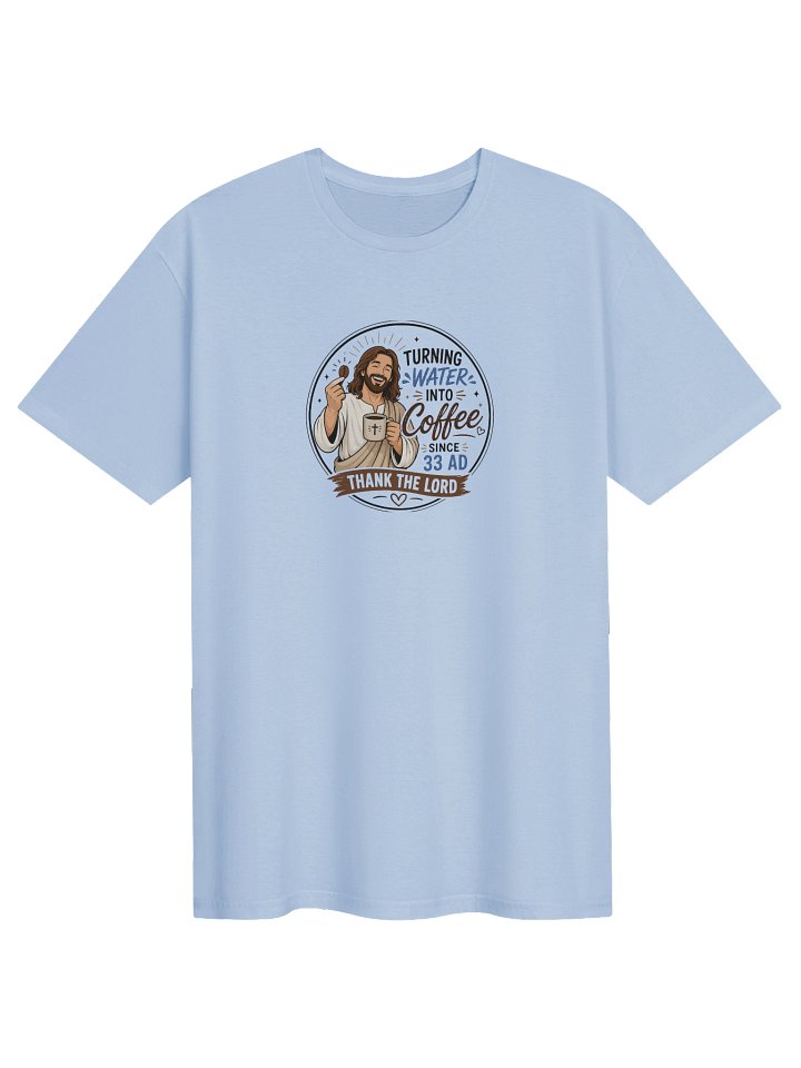Water Into Coffee Super soft Unisex T product image (2)