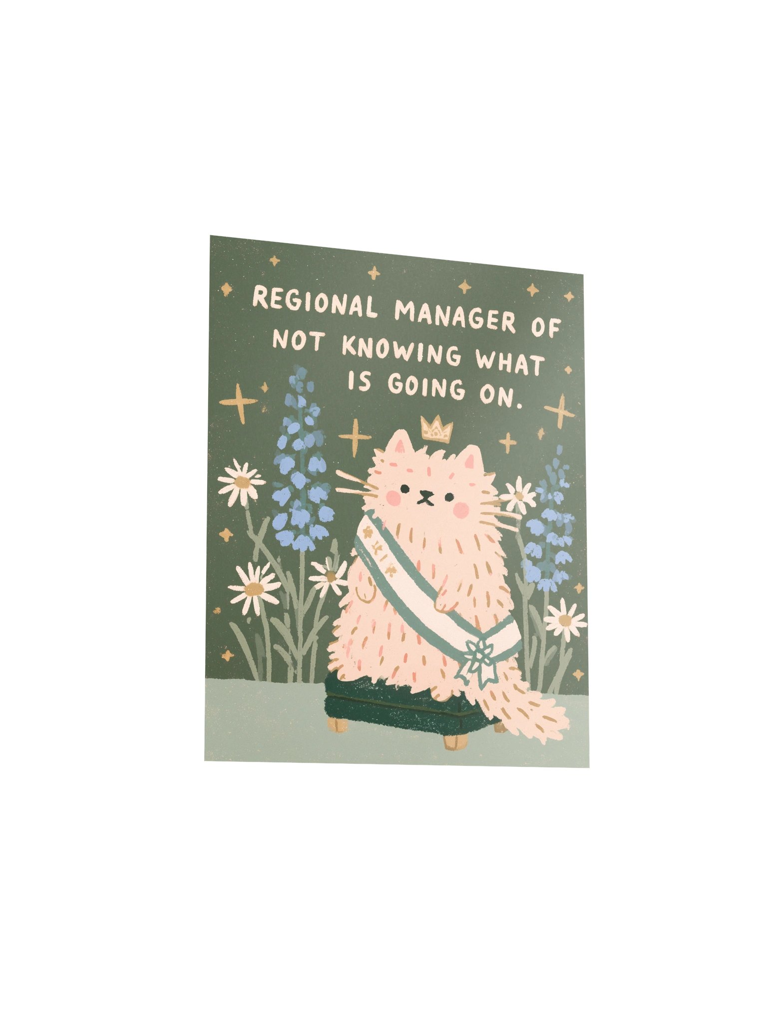 Regional Manager Cat Poster product image (13)