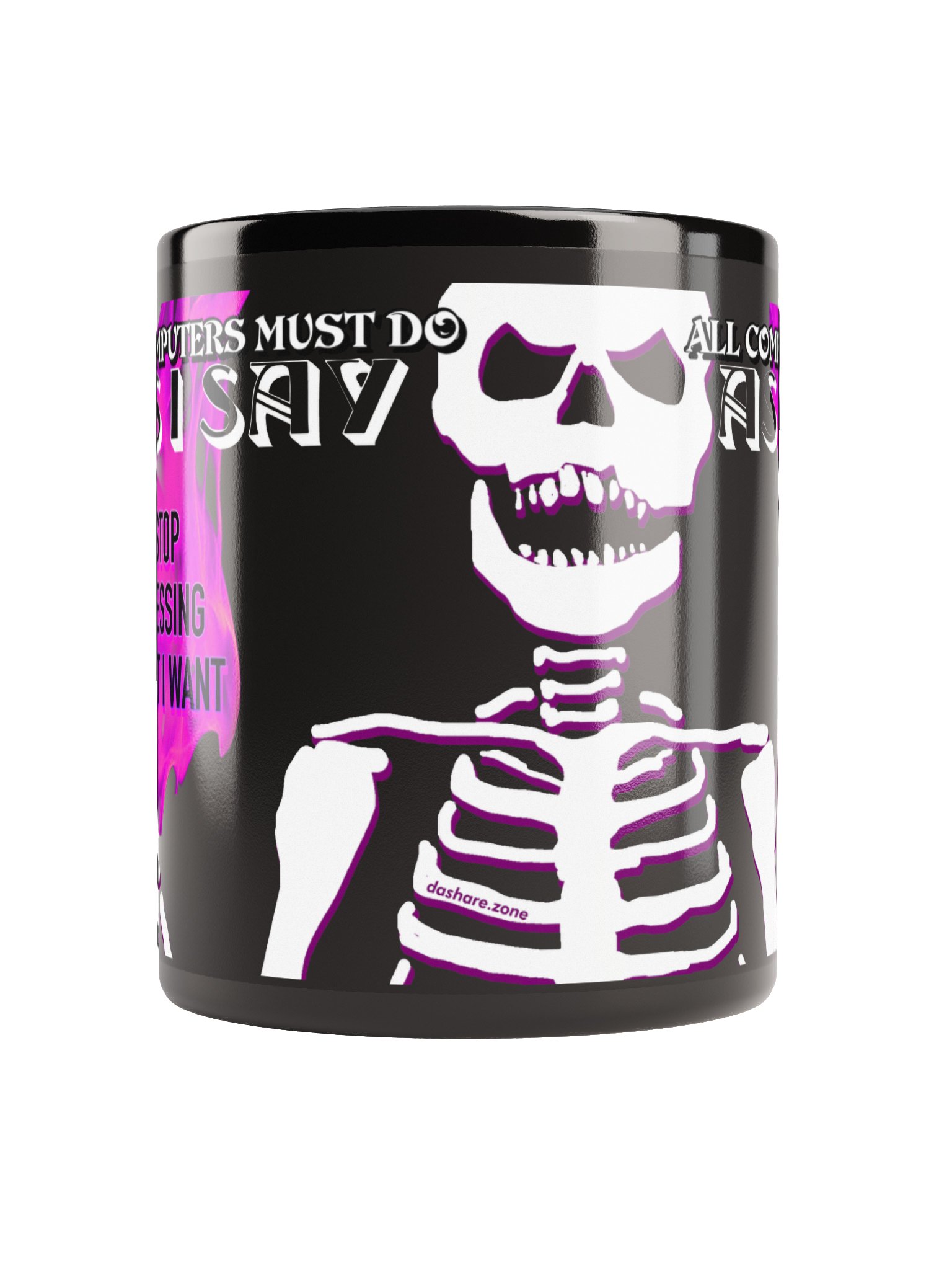 ALL COMPUTERS MUST DO AS I SAY "THE MUG" product image (5)