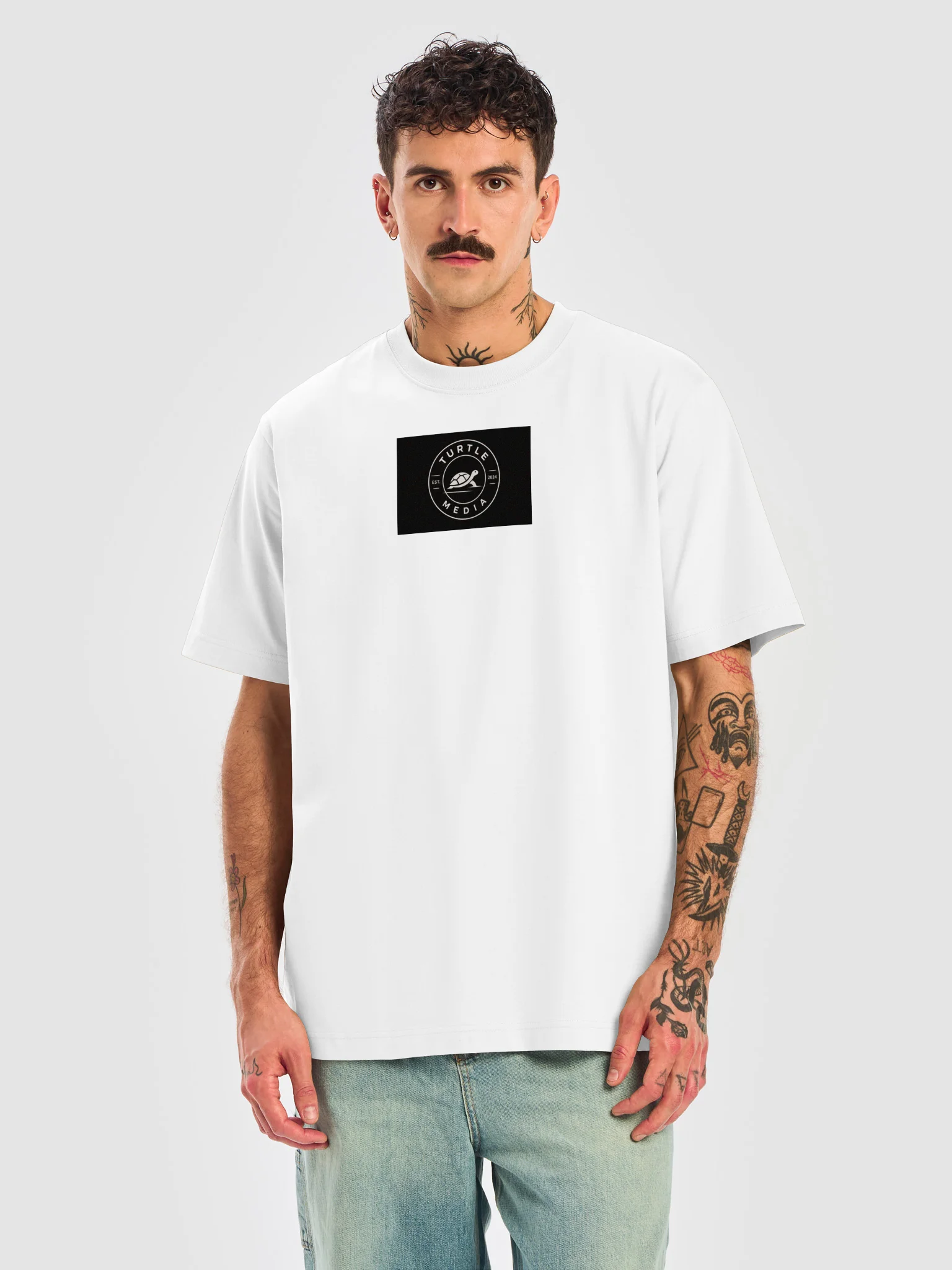 Turtle Media Heavy Tee (Sponsored by No-one collection) product image (5)
