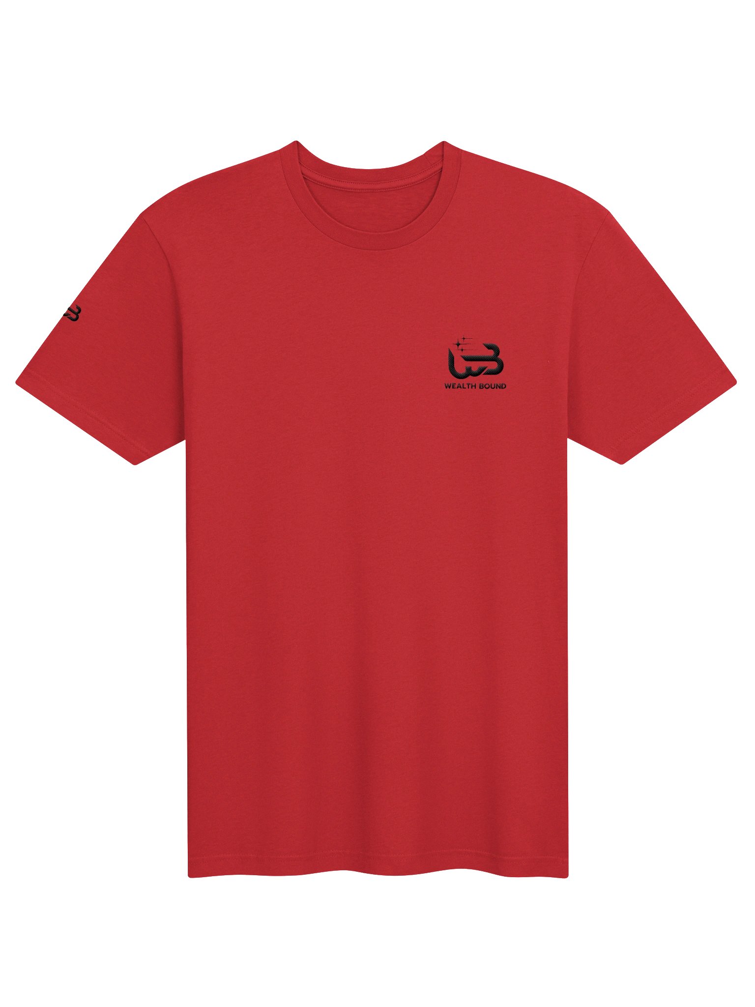Wealth Bound Embroidered Supersoft T-Shirt product image (2)