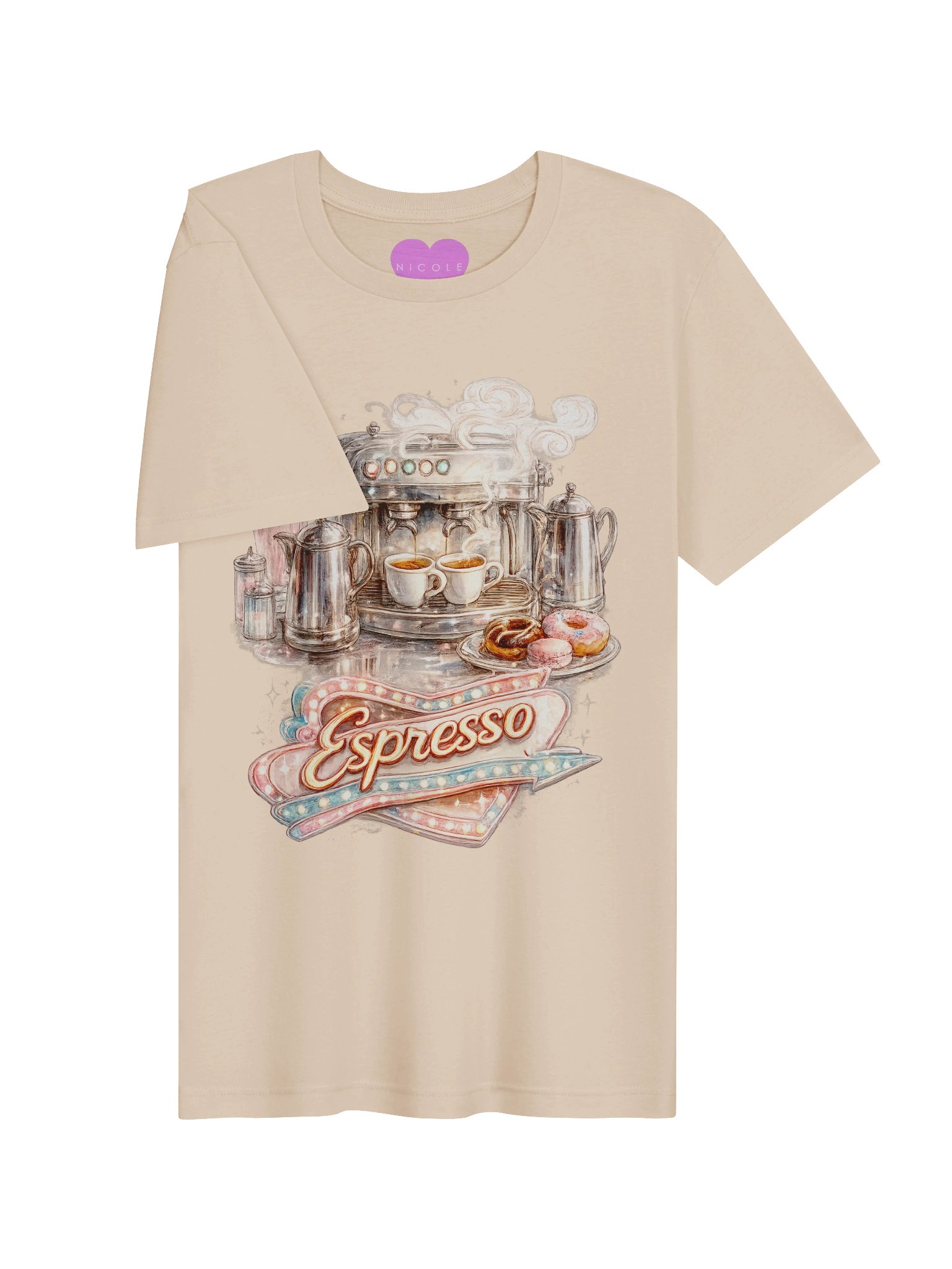 1950's Diner Espresso T-Shirt product image (53)