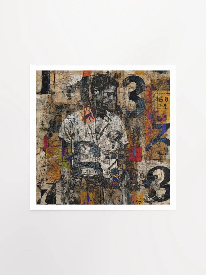 Numerical Fusion Matte Poster product image (2)
