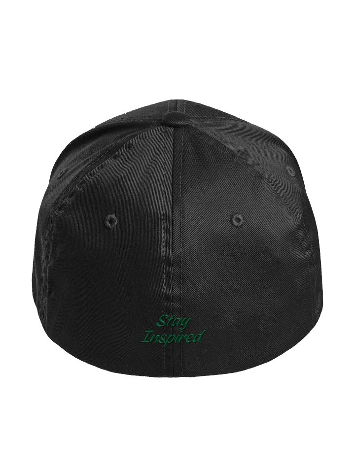 "STAY INSPIRED" MAKE IT FITTED HAT | WHITE LOGO product image (2)