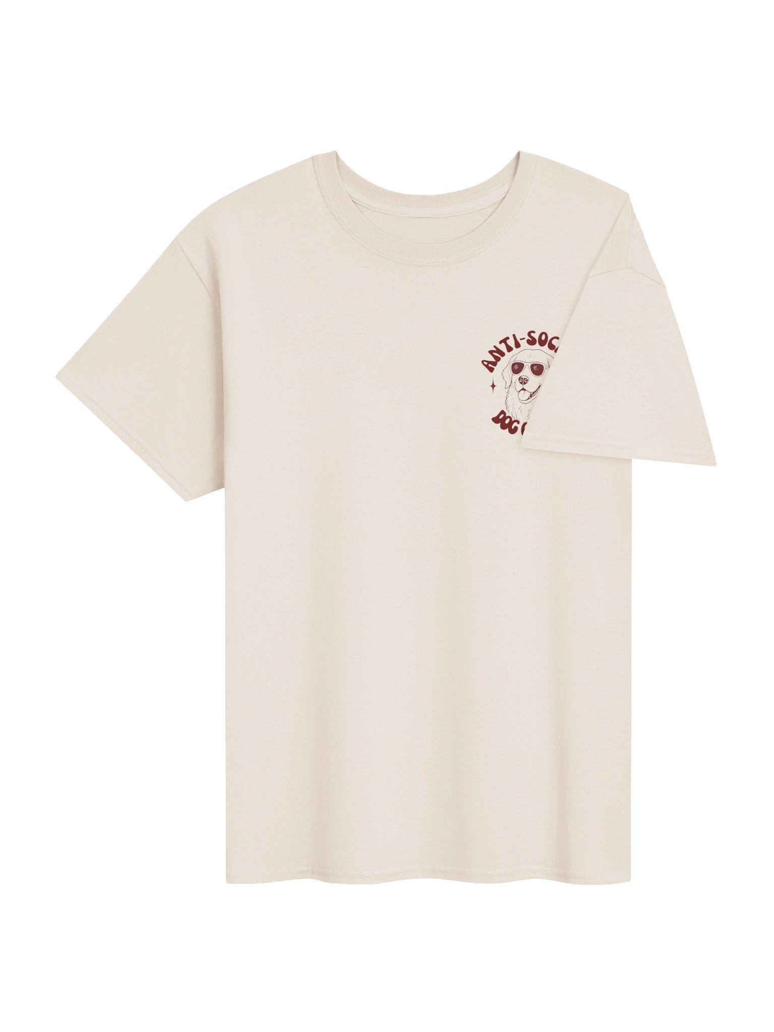 Anti-Social Dog Owner T-Shirt | Retro Groovy Graphic Tee | Dog Mom Dog Dad Gift product image (18)