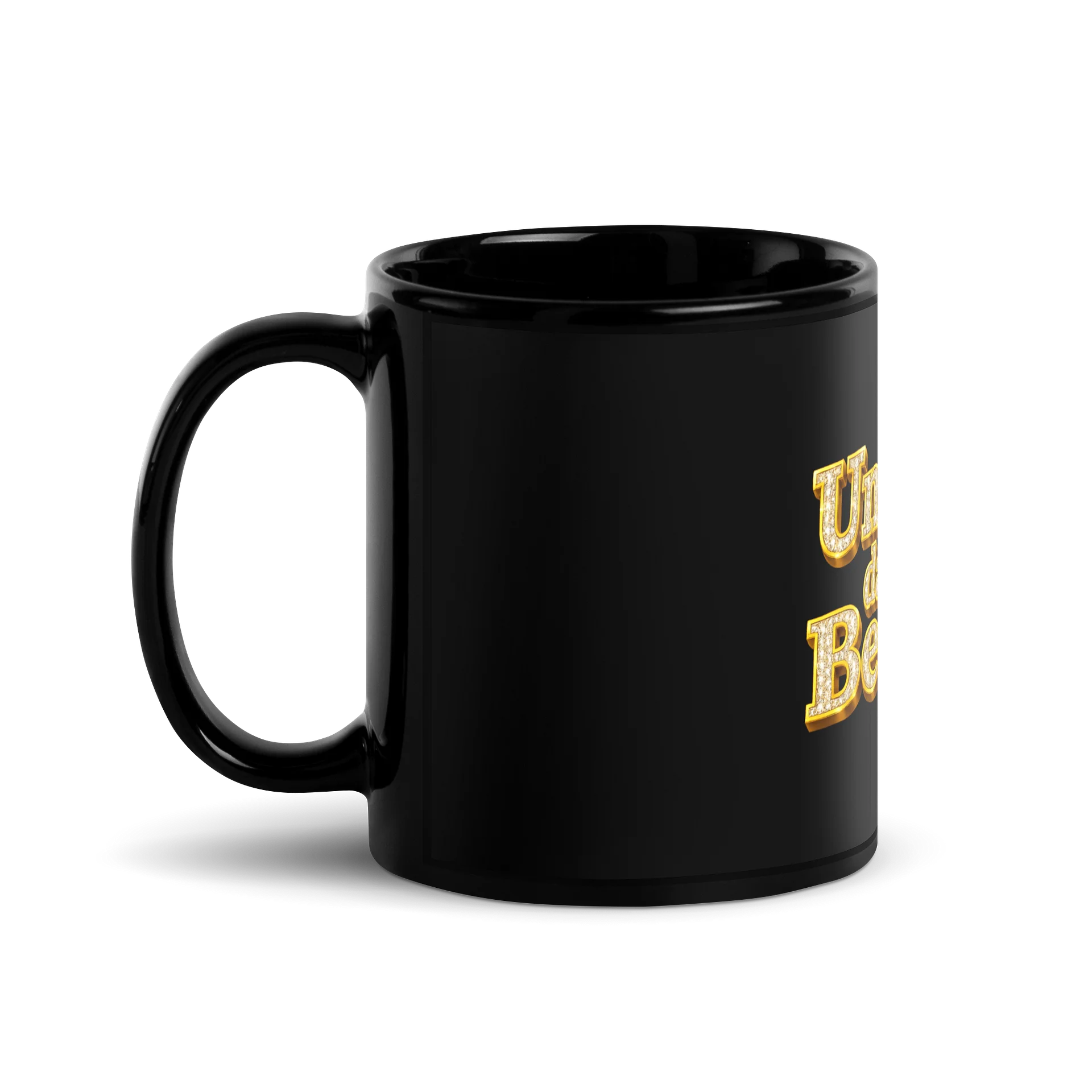 Mug noir « Un Café dans la Besace ! » product image (2)