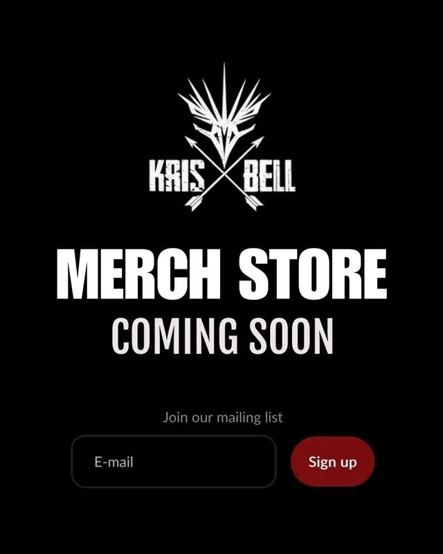 The wait is almost over! We are officially opening the Kris Bell Band merch store next week. Get ready to grab your gear and represent the southern rock music. 🤘🏼 kris-bell-shop.fourthwall.com #NewMerch #KBB #BandMerch #ComingSoon #SouthernRock @twowolfofficial