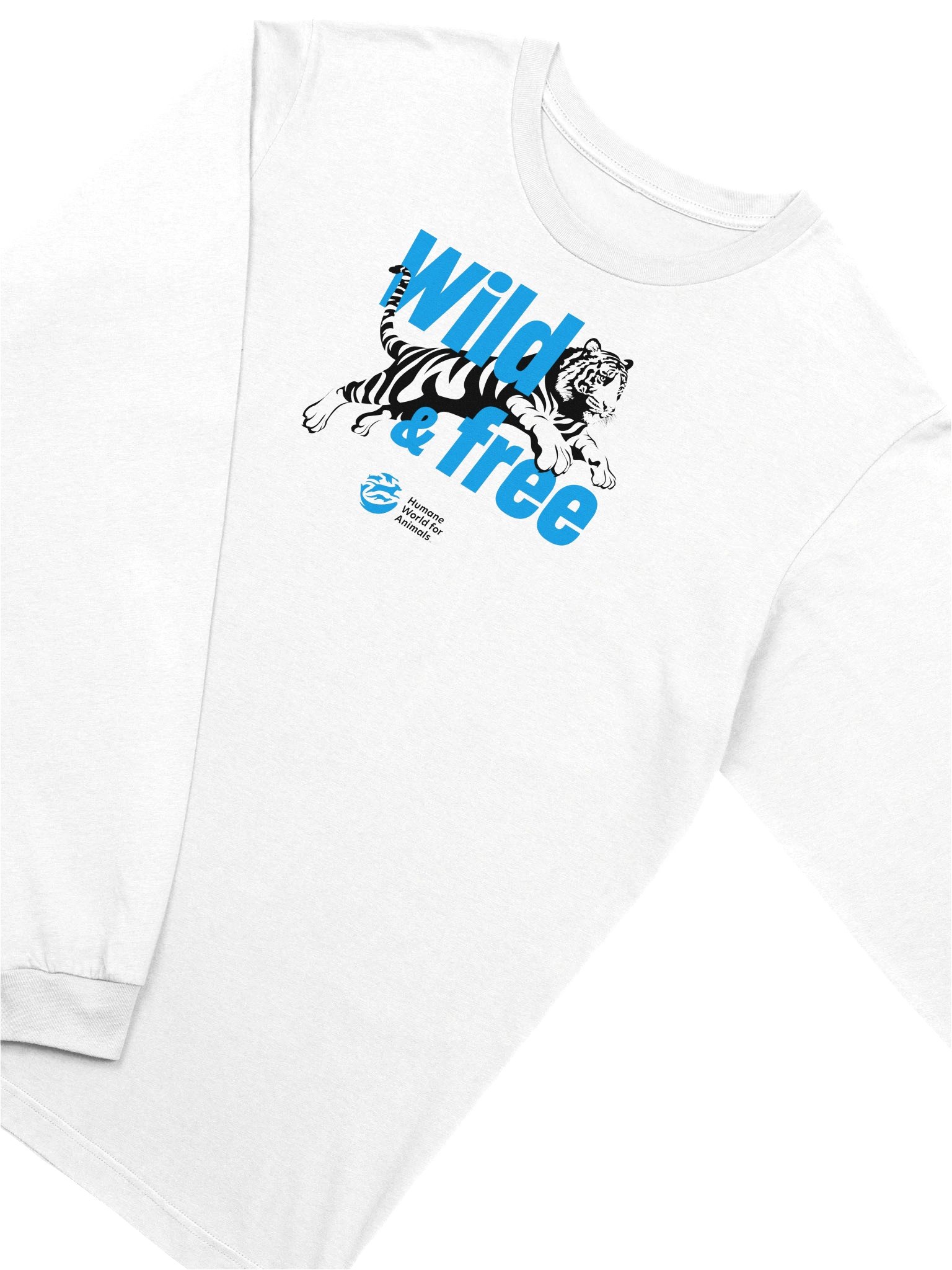 Wild & free - Tiger - Long sleeve tee product image (3)