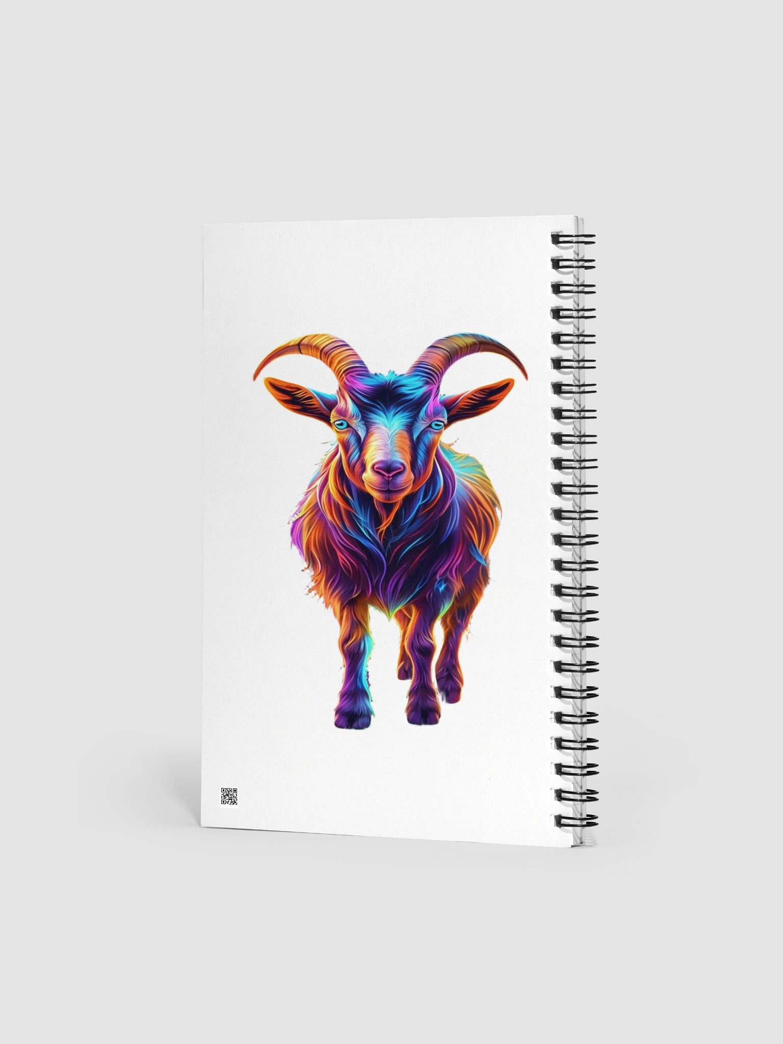 Vibrant Goat Dreams Spiral Notebook product image (3)