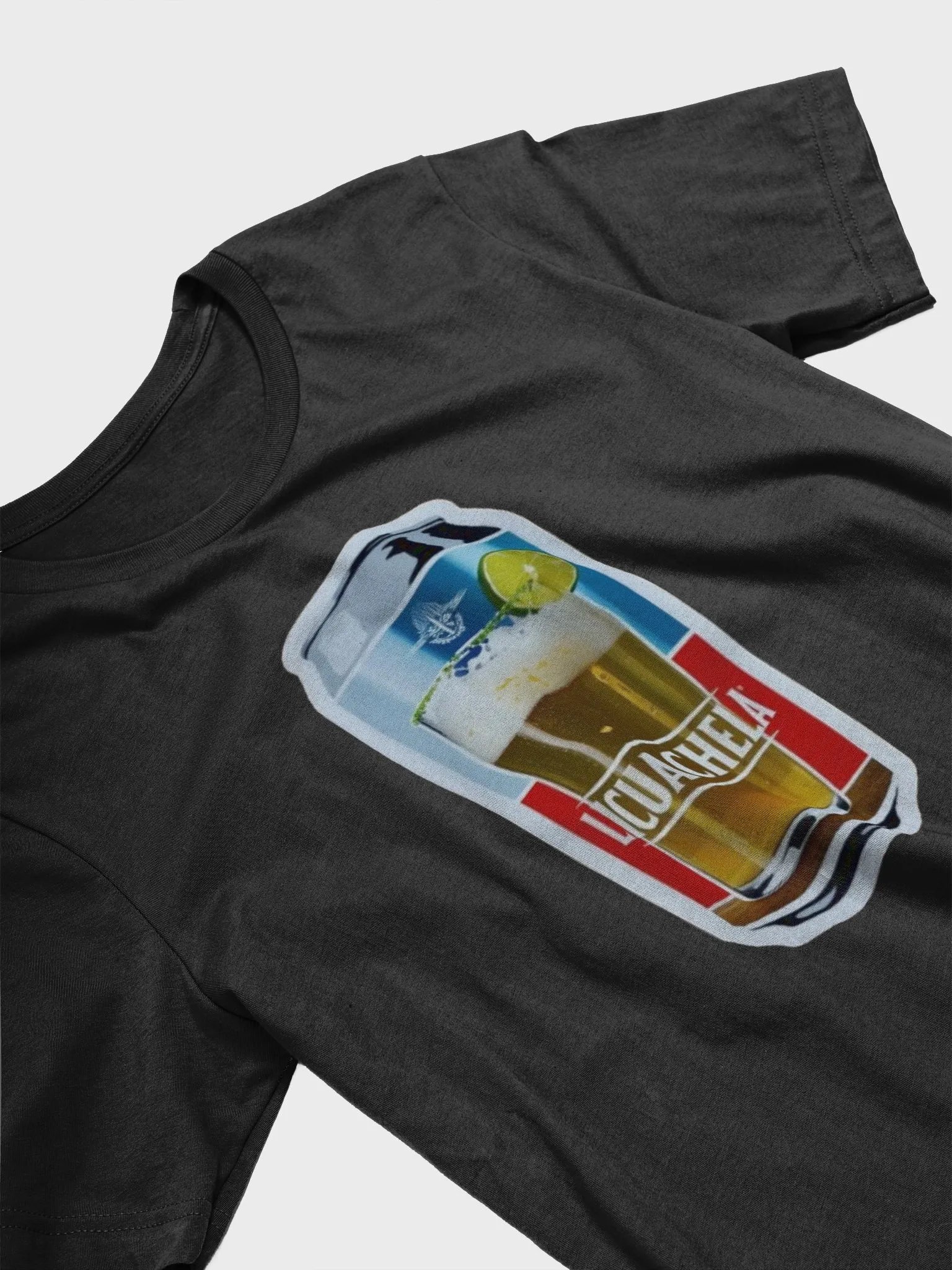 LICUACHELA Beer-Styled Graphic T-Shirt product image (3)