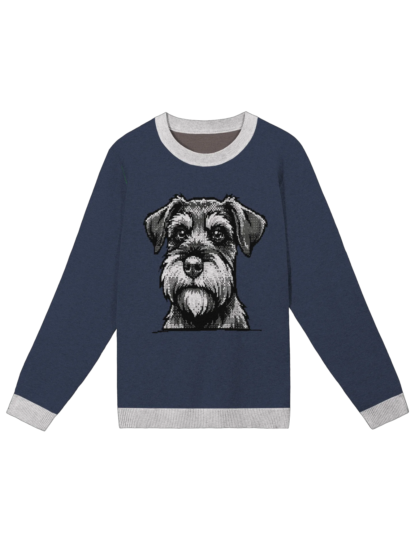 Custom Jacquard Knitted Pet Portrait Sweater product image (15)