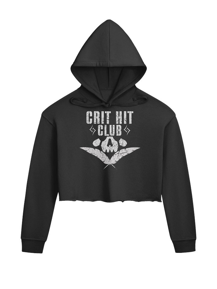 Crit Hit Cropped Hoodie product image (1)