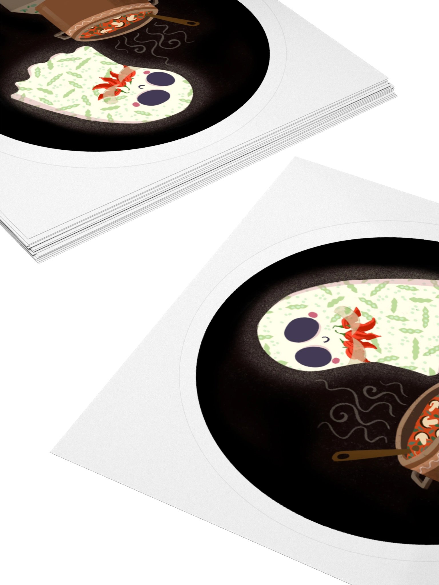 Little Ghost Chili Chef - Vinyl Sticker product image (4)