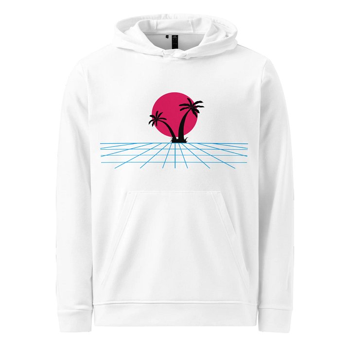 Neon Sunset Vaporwave Hoodie product image (1)