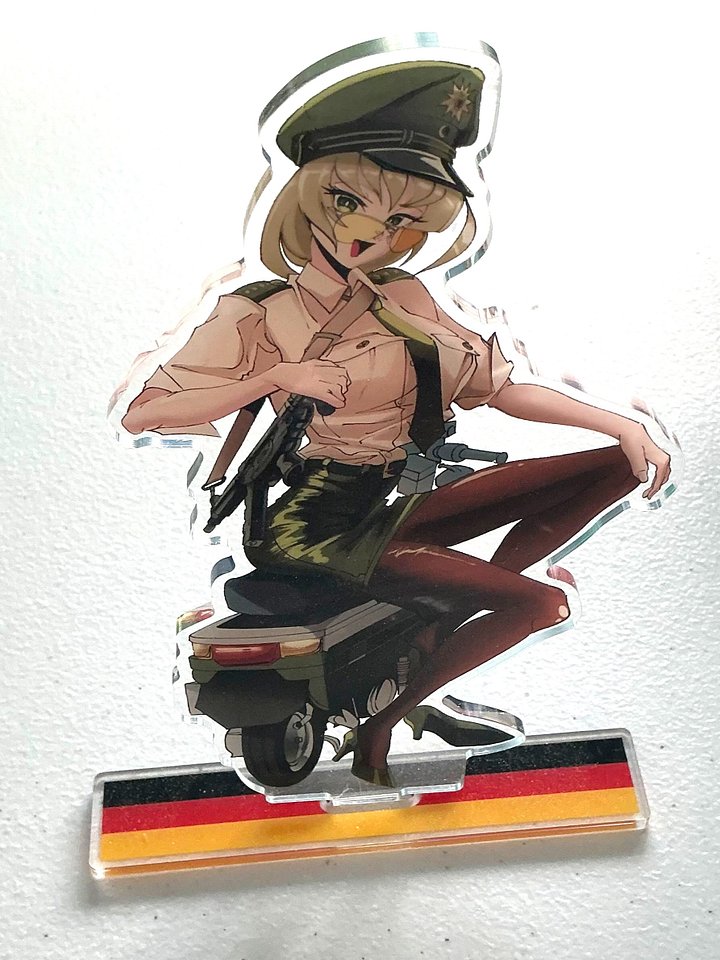 Silke Wegener Bundespolizei - ACRYLIC 7" Standee product image (1)