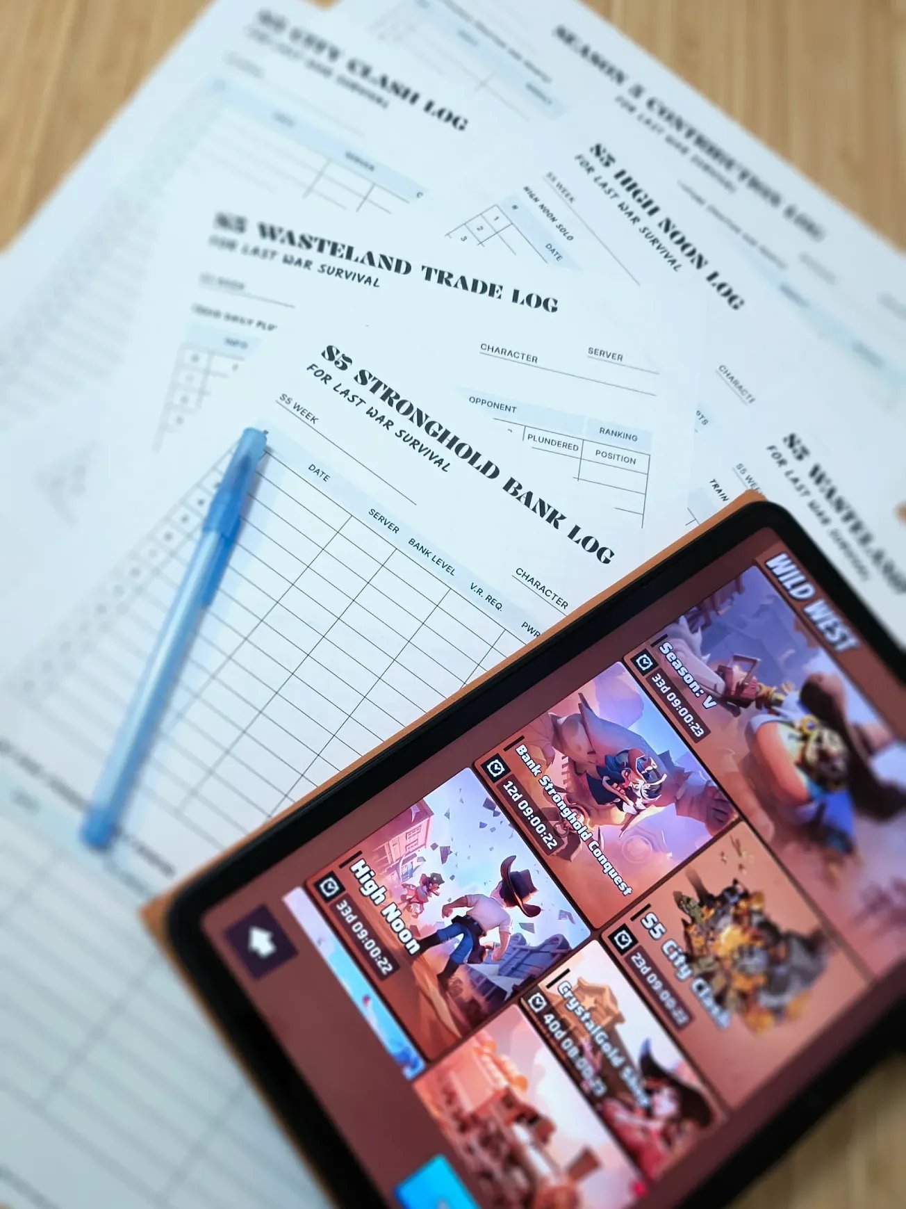 Season 5 Printable Planner Kit for Last War Survival product image (2)