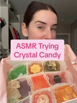 Trying some spooky Halloween flavors of @Silky Gem Crystal Candy ! How satisfying is the crunch on these? Loll #asmr #crystalcandy #asmrcrunchy #asmreating #whispering 