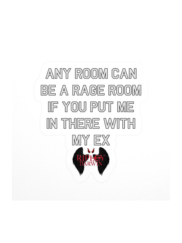 On One - Rage Room Sticker product image (1)
