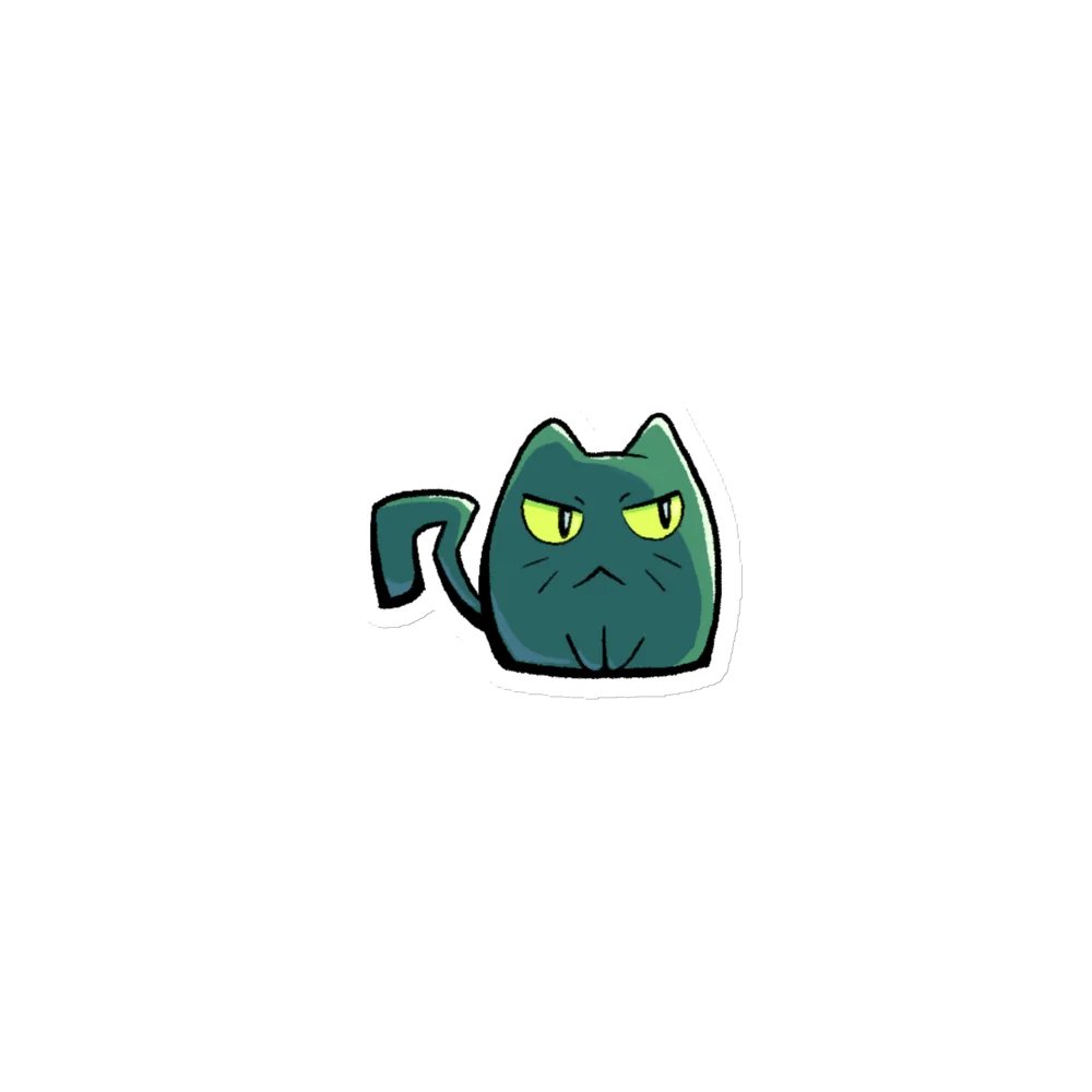 Tiny Grumpy Kitty - Magnet product image (1)